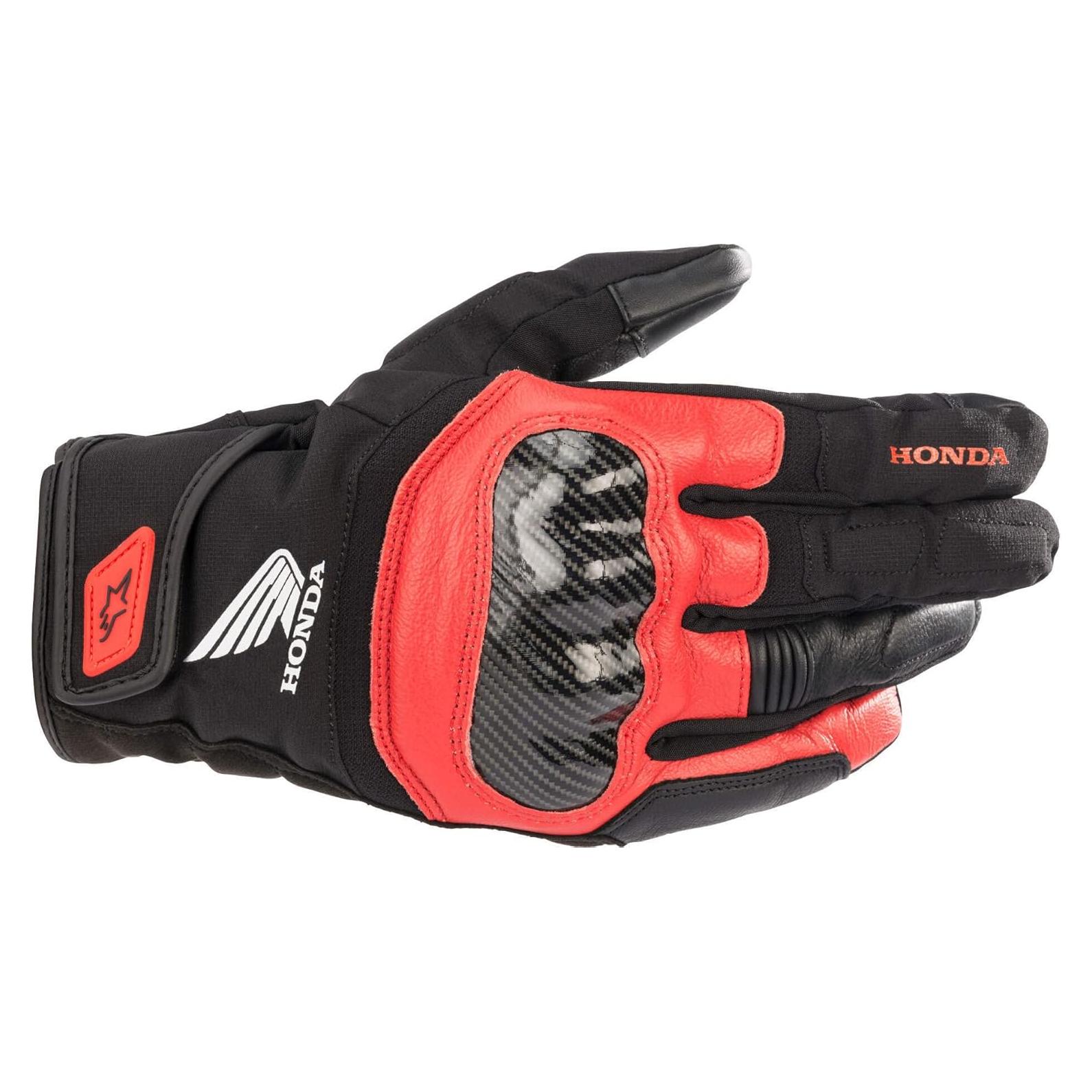 Guante Alpinestars Honda SMX Z Drystar L Negro/Rojo