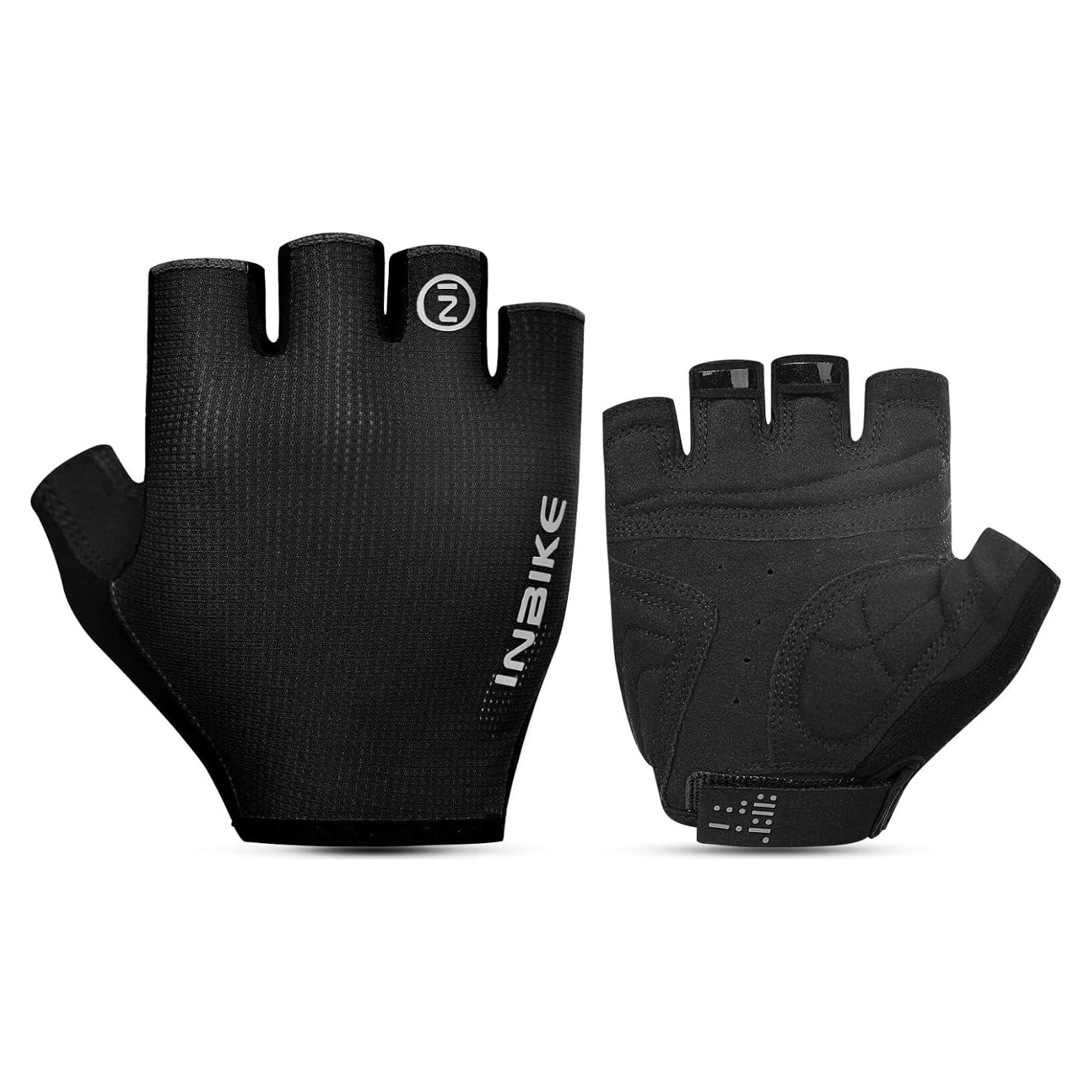 Guantes de Ciclismo INBIKE Sin Dedos Transpirables y Antideslizantes