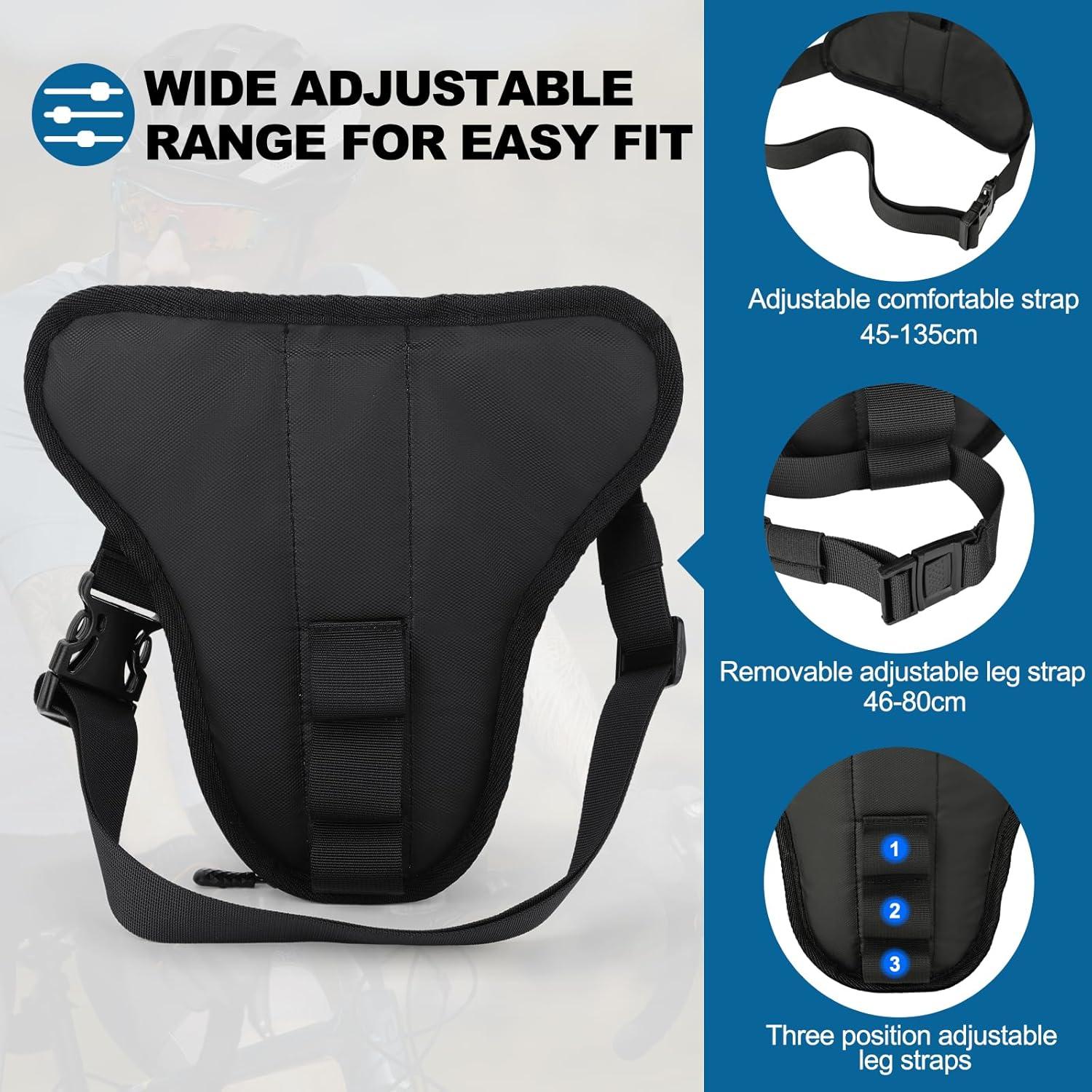 Bolsa de Muslo ISEYOU Unisex 21x10x15cm Impermeable