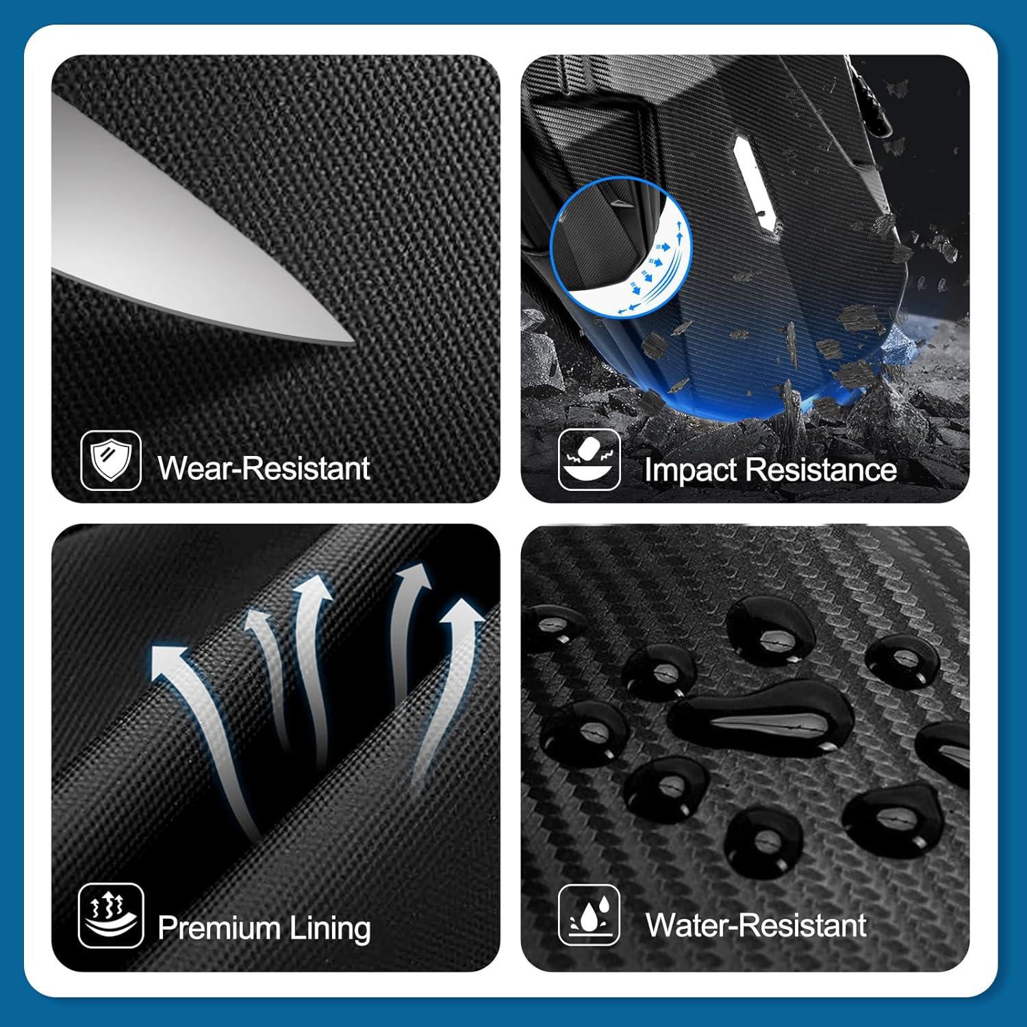 Bolsa de Muslo ISEYOU Unisex 21x10x15cm Impermeable