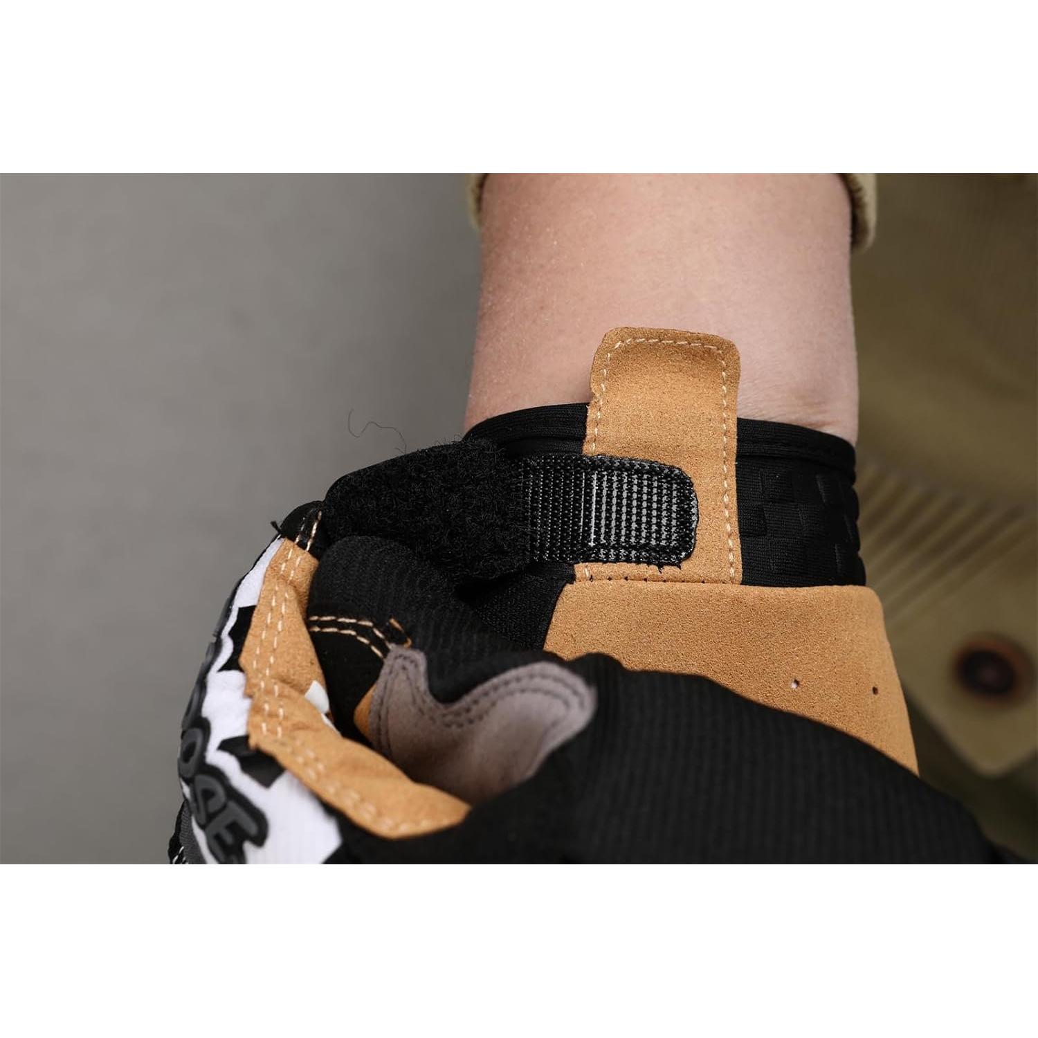 Guantes de Ciclismo EXCEREY Microfibra Tablero Ajedrez S-XL