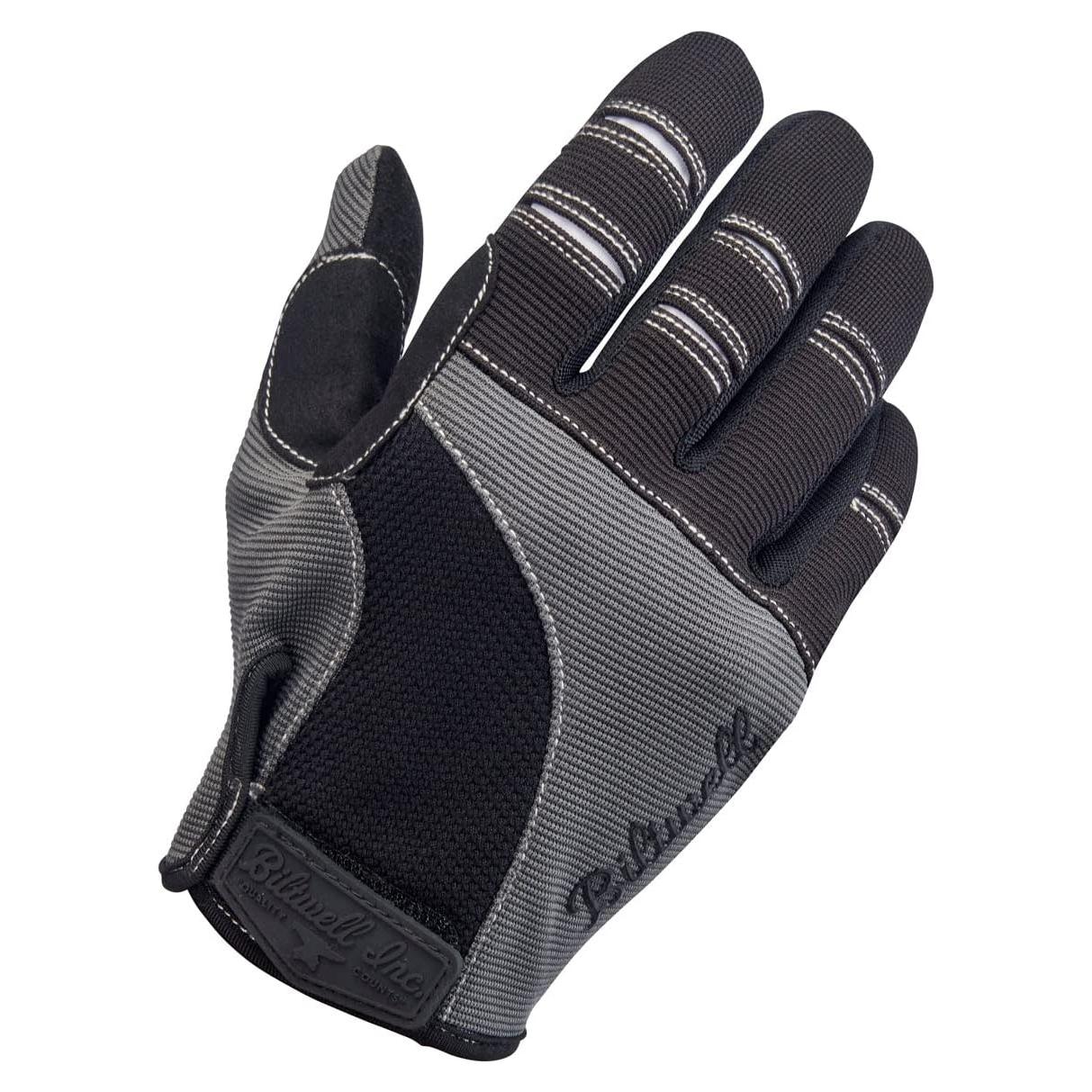 Guantes de Motocicleta Biltwell Moto X-Pequeño Gris Negro