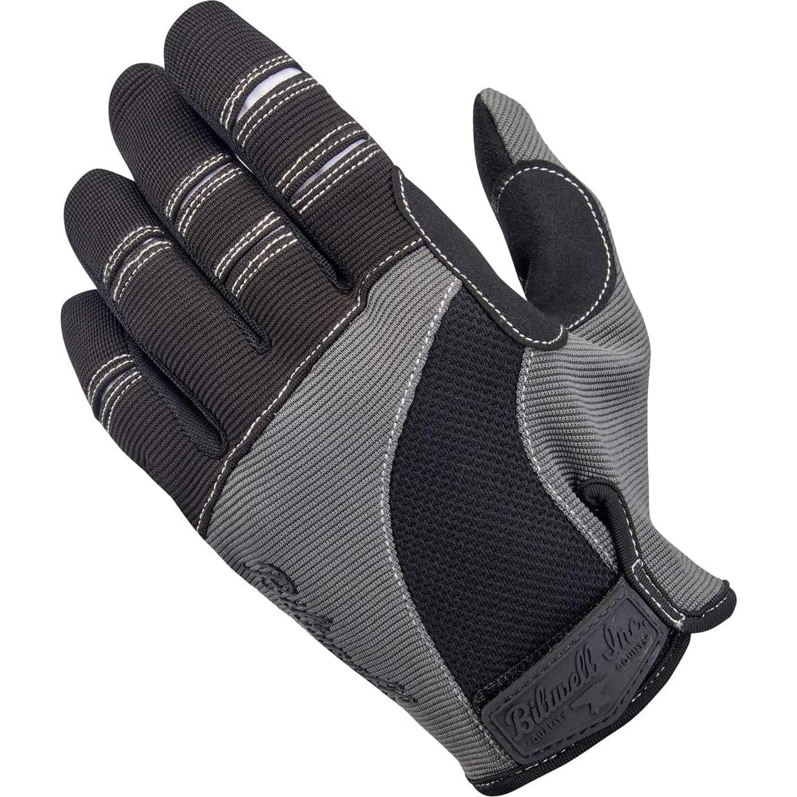 Guantes de Motocicleta Biltwell Moto X-Pequeño Gris Negro