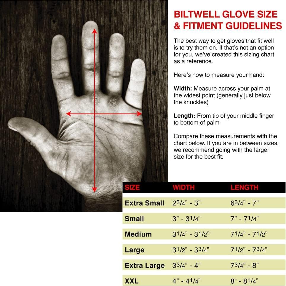 Guantes de Motocicleta Biltwell Moto X-Pequeño Gris Negro