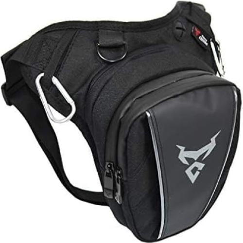 Bolsa de Pierna Oxford Hebetag Ajustable para Motocicleta