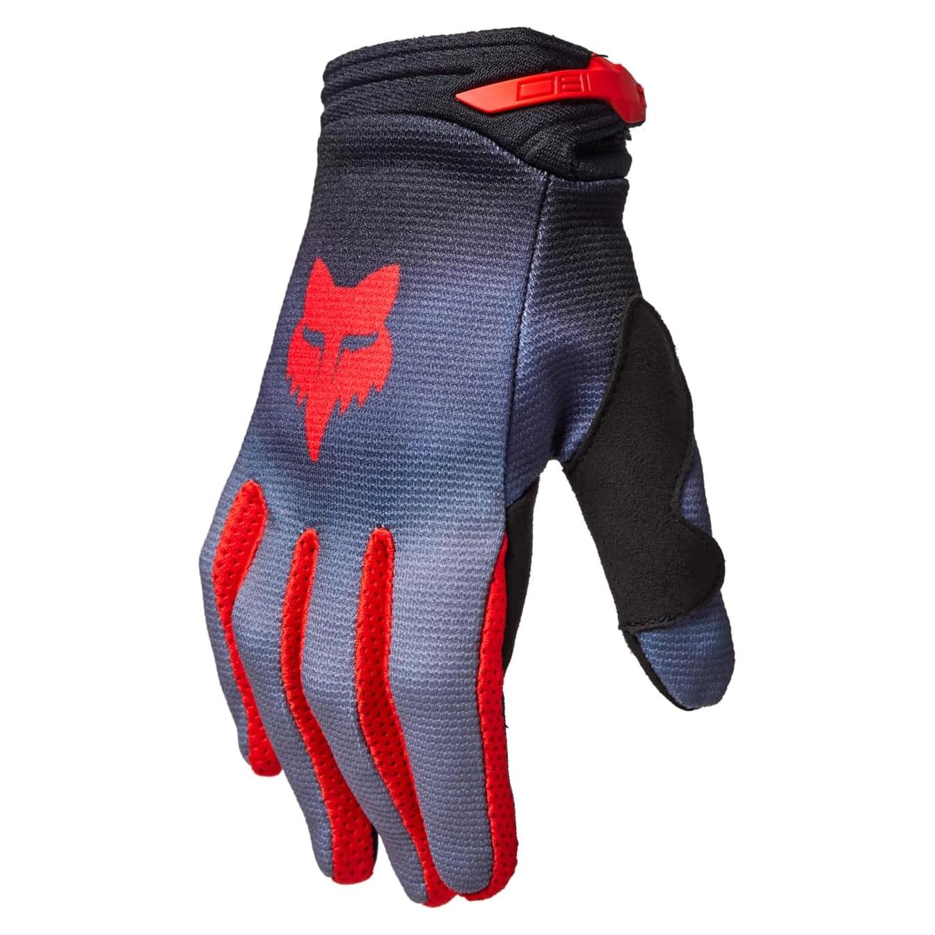 Guante Juvenil Fox Racing 180 Interfere Gris/Rojo