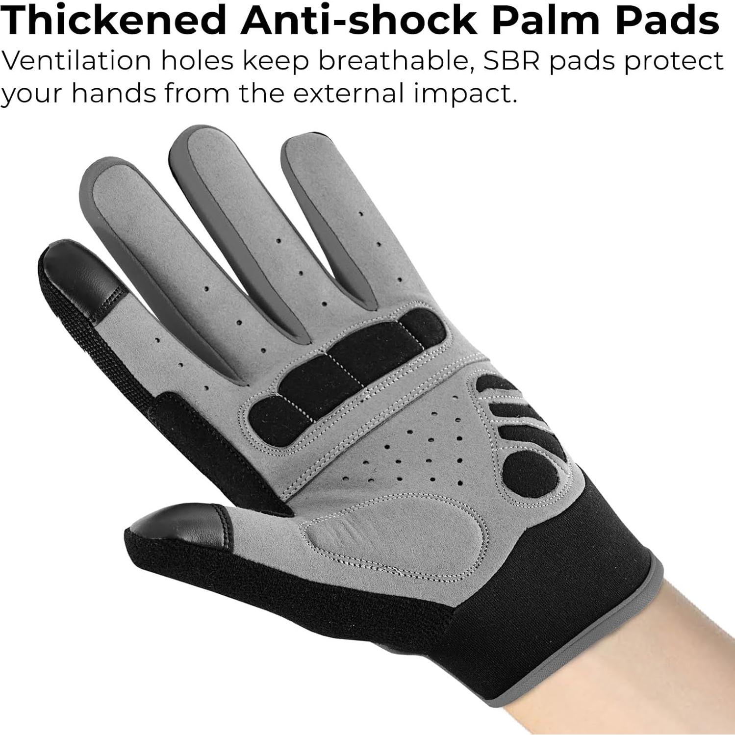 Guantes de Ciclismo Beast Rage RG8 Unisex con Amortiguación