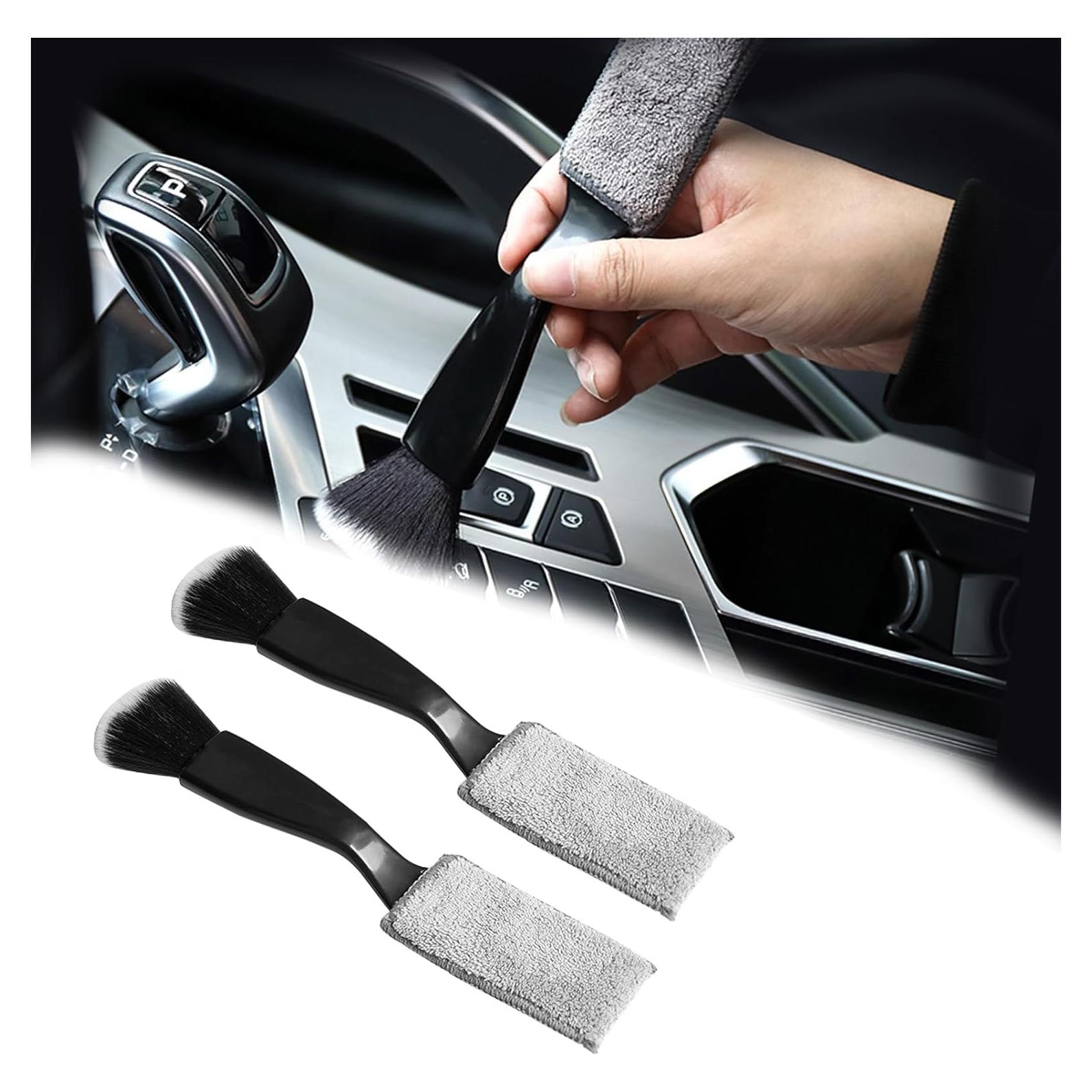 Cepillo de Doble Cabeza para Detallar Autos Smeyta 2PCS