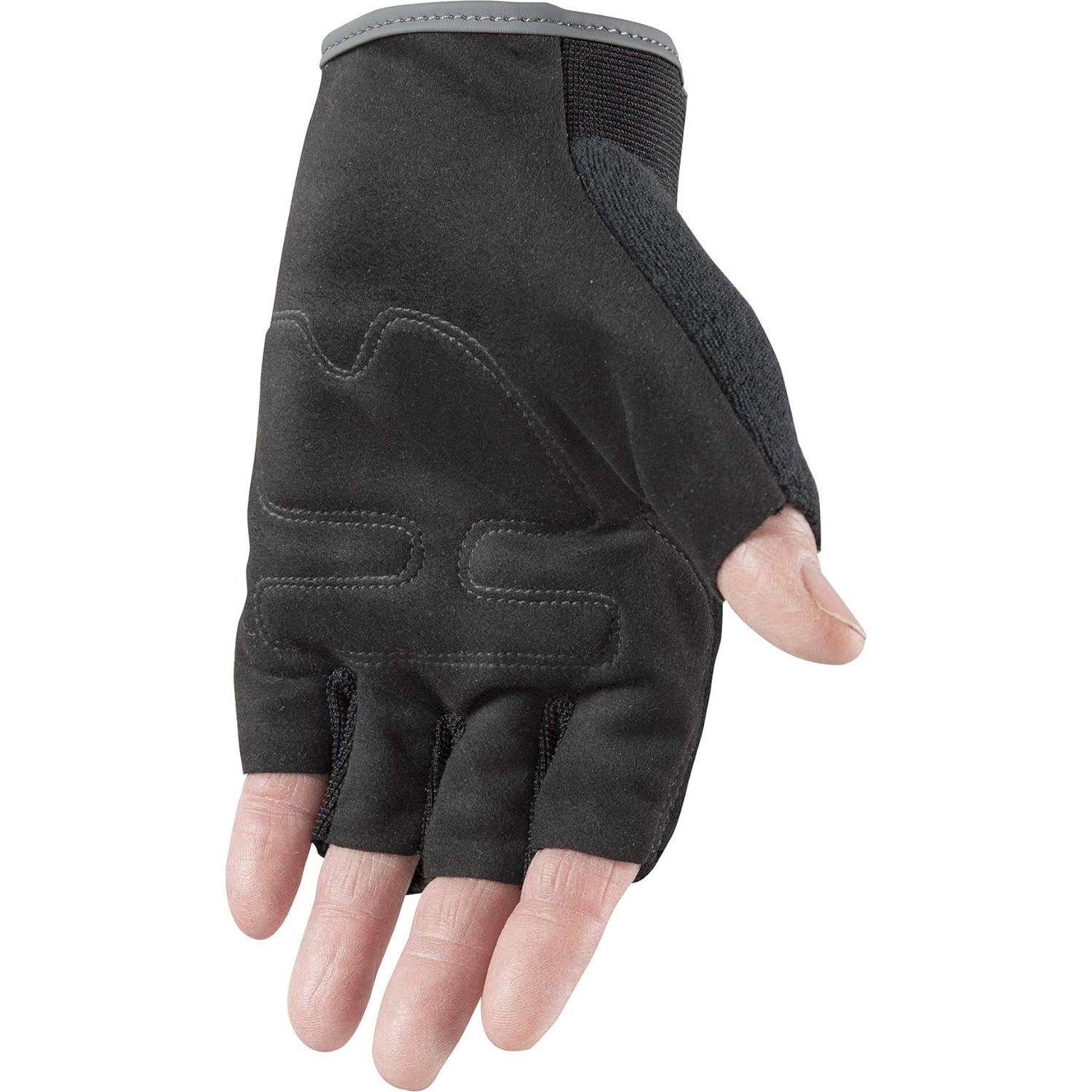 Guantes de Trabajo Wells Lamont 847M Sin Dedos Negro