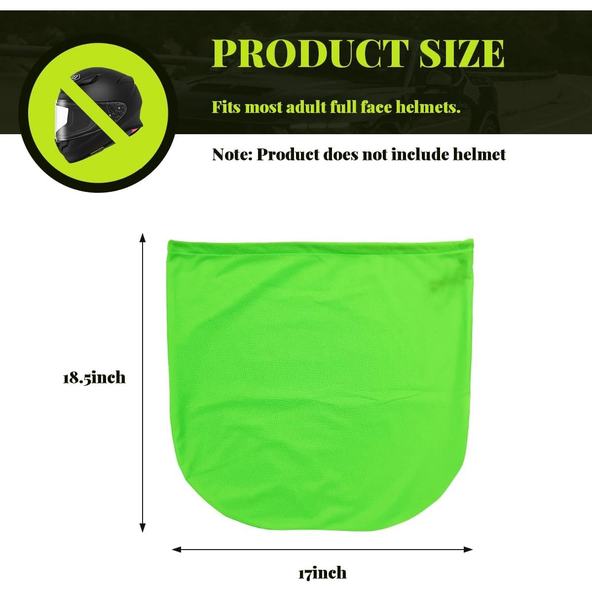 Bolsa para Casco de Motocicleta NYTKL Plegable Verde 47x43cm