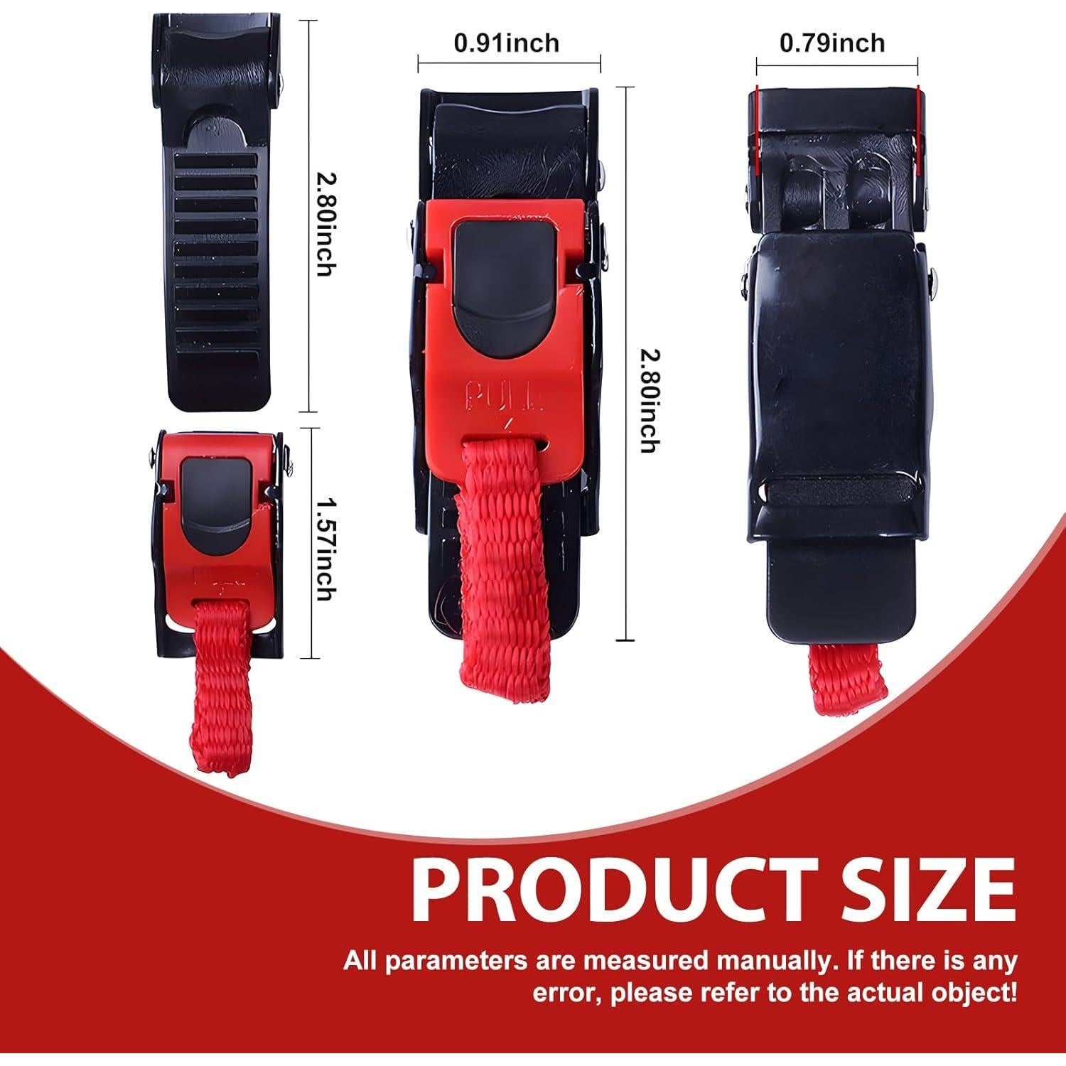 Hebilla de Casco de Motocicleta Eratus E-1PC Impermeable