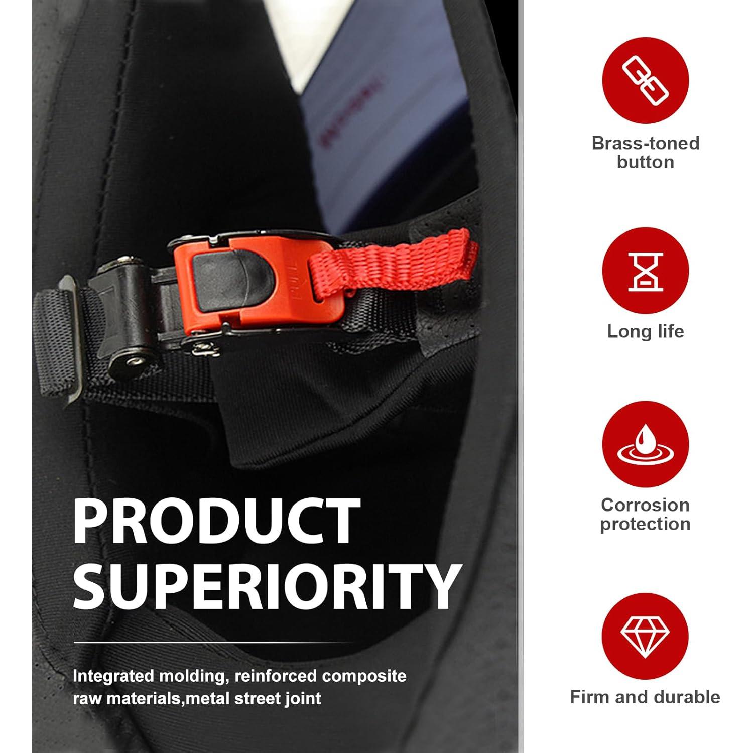 Hebilla de Casco de Motocicleta Eratus E-1PC Impermeable