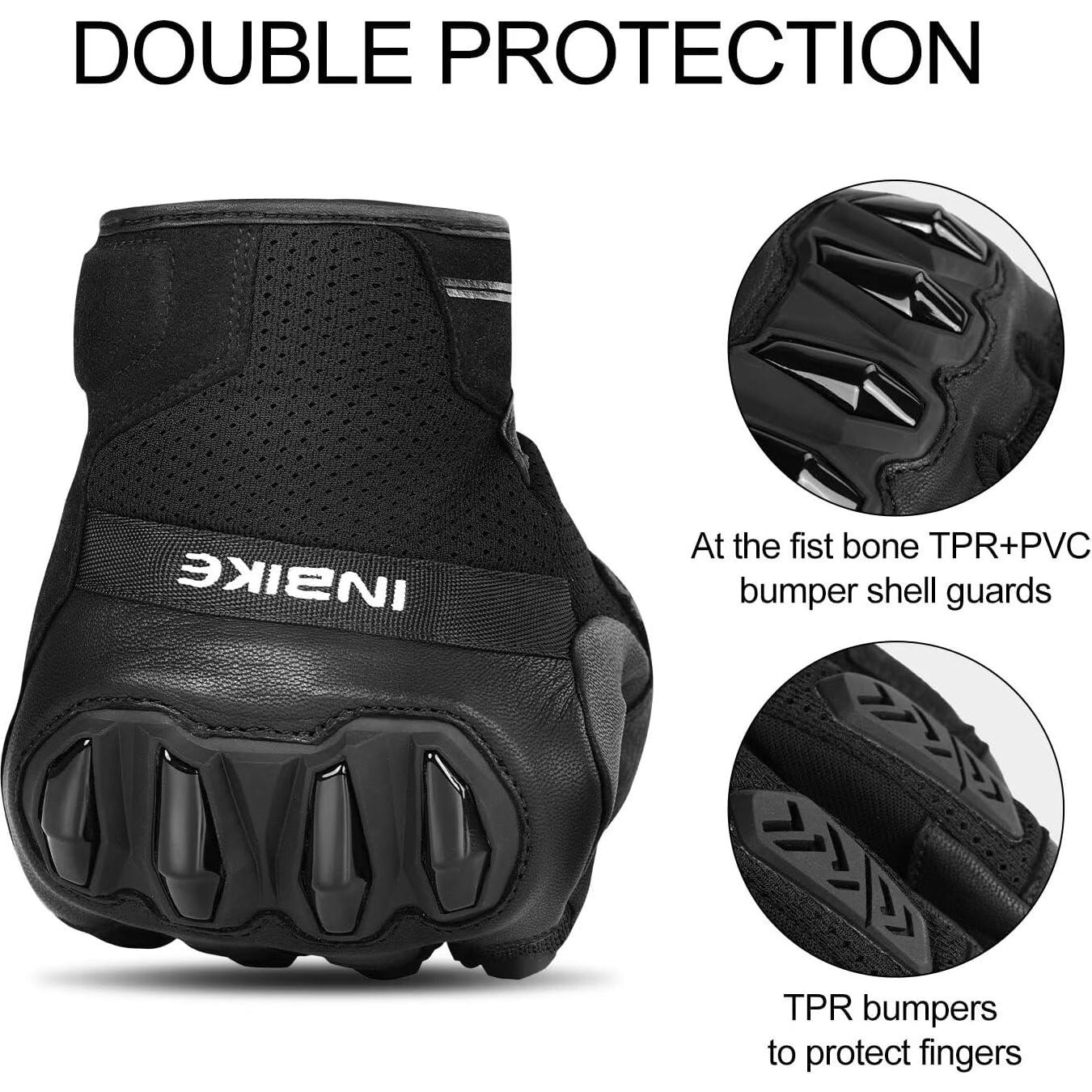 Guantes de Motocicleta INBIKE I24MG855 con Protección Táctil