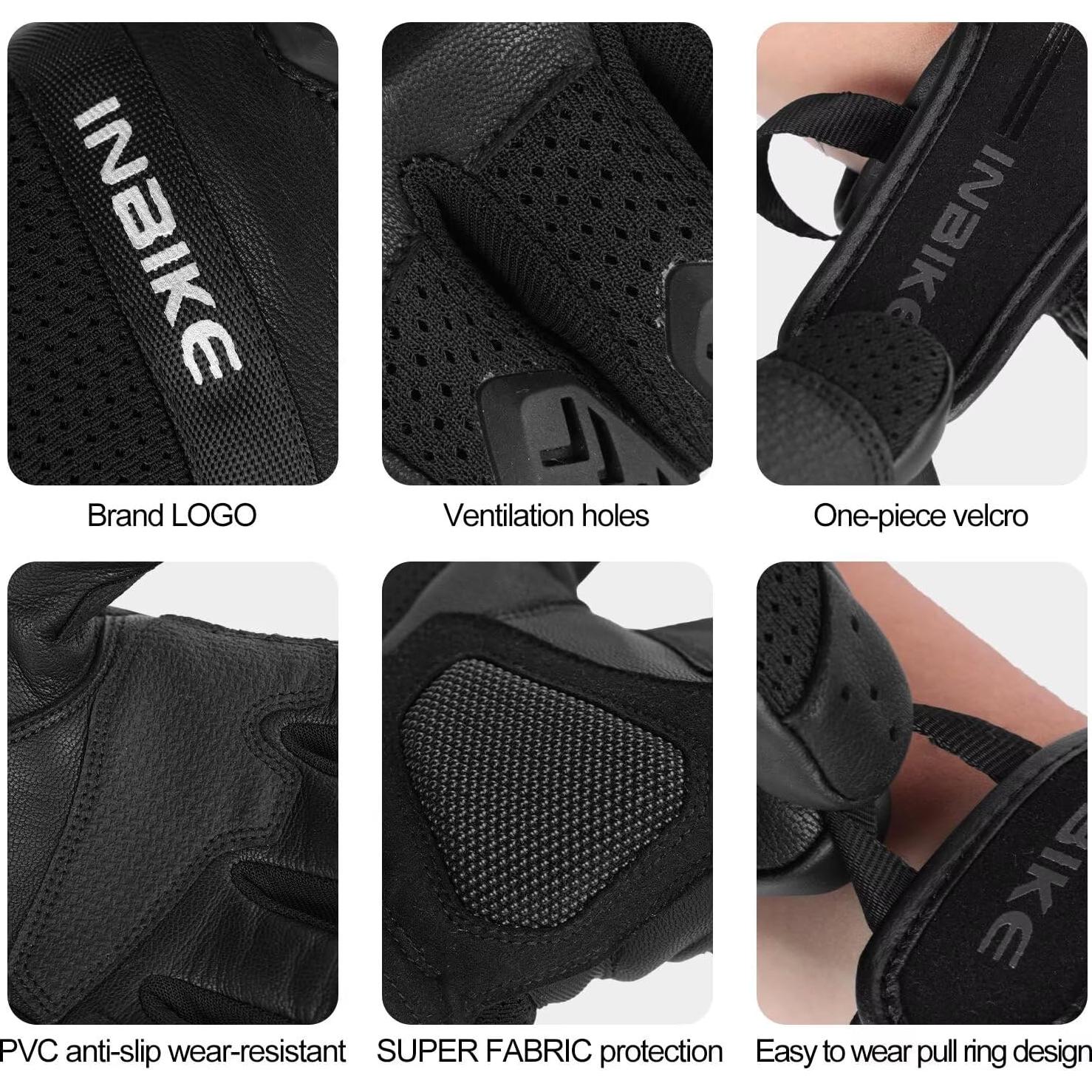 Guantes de Motocicleta INBIKE I24MG855 con Protección Táctil