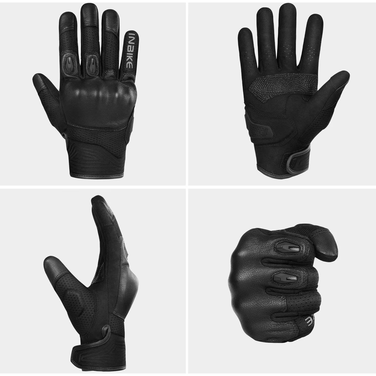 Guantes de Motocicleta INBIKE I24MG616 Unisex Táctiles Transpirables
