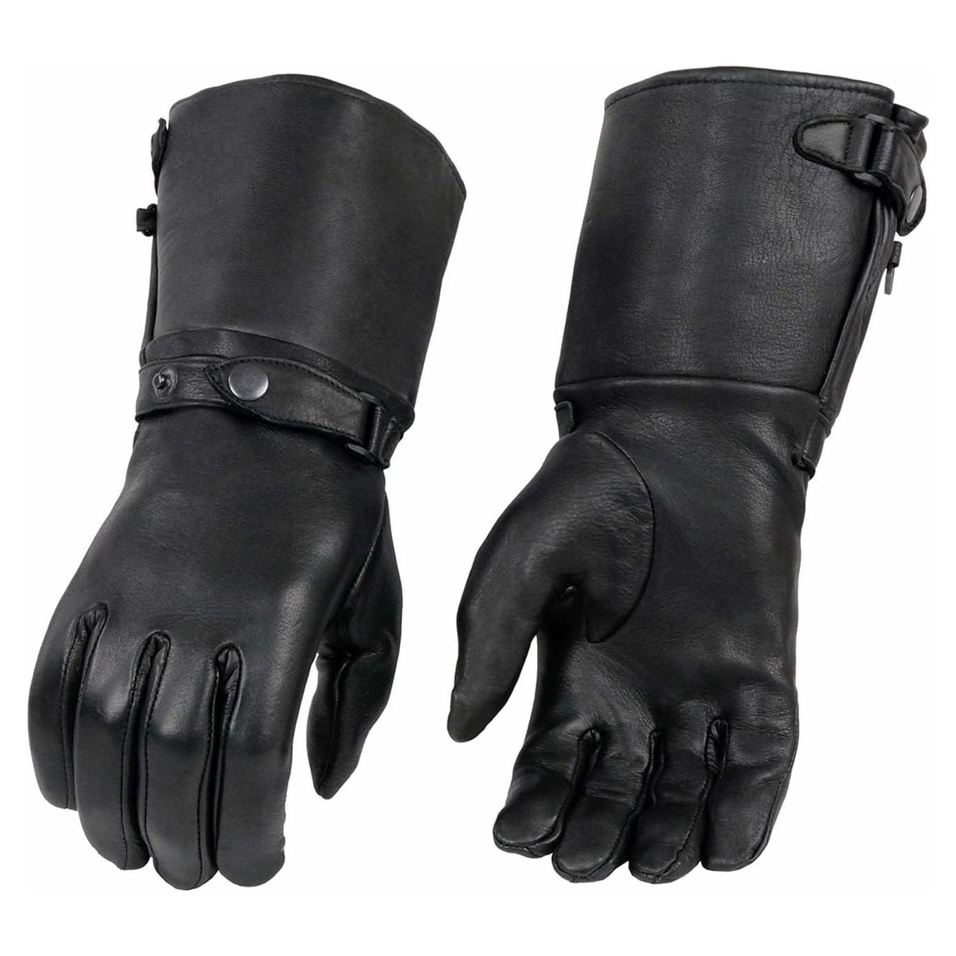 Guantes de Invierno Milwaukee Leather SH859 Cuero de Ciervo Térmicos