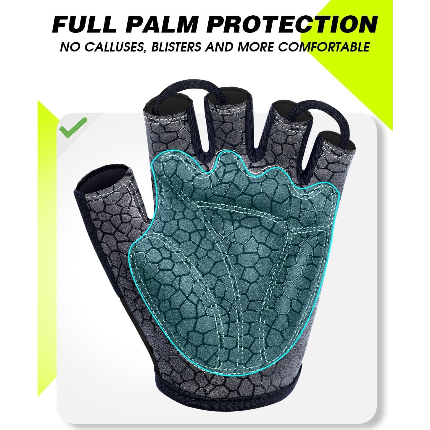 Guantes de Ciclismo Tanluhu Medianos Rojo Vino Transpirables