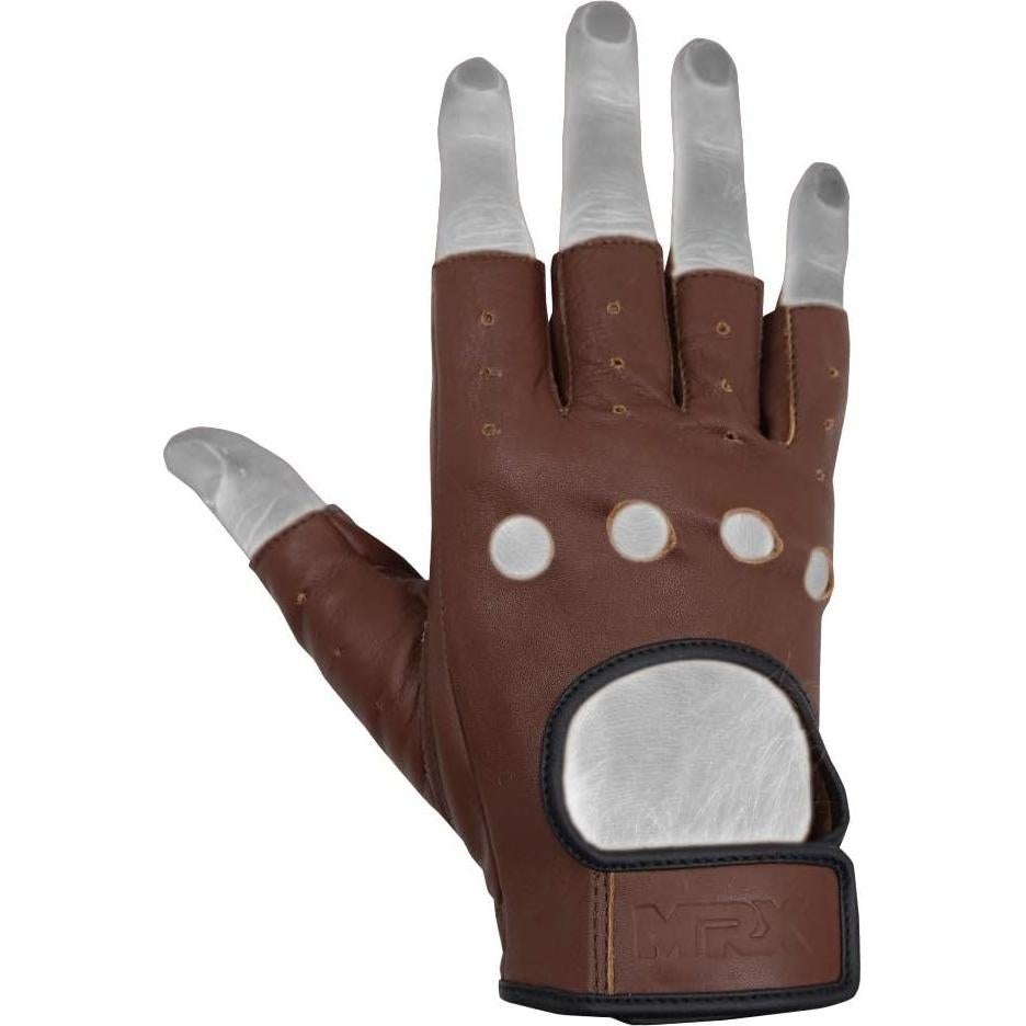 Guantes de Conducción MRX de Cuero de Cabra para Hombre