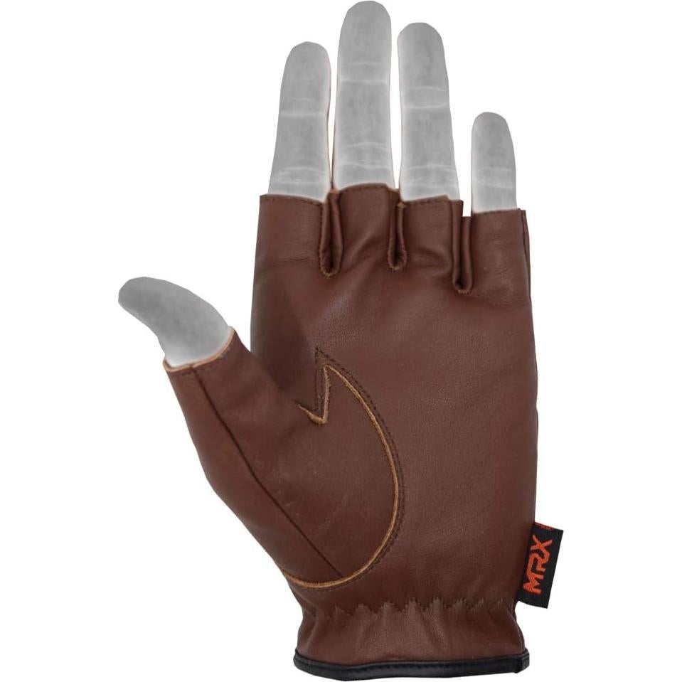 Guantes de Conducción MRX de Cuero de Cabra para Hombre