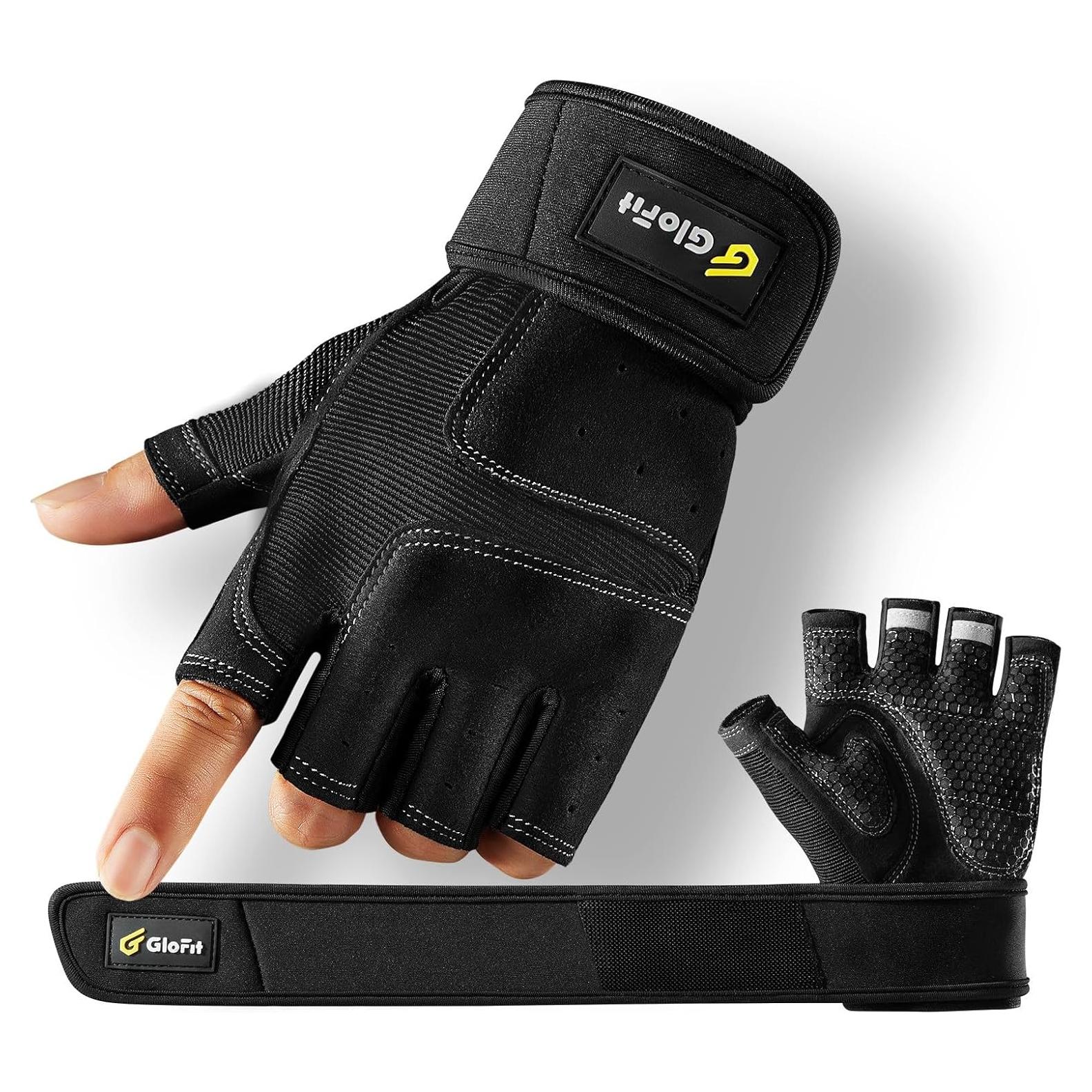 Guantes de Entrenamiento Glofit Sin Dedos para Levantamiento de Pesas