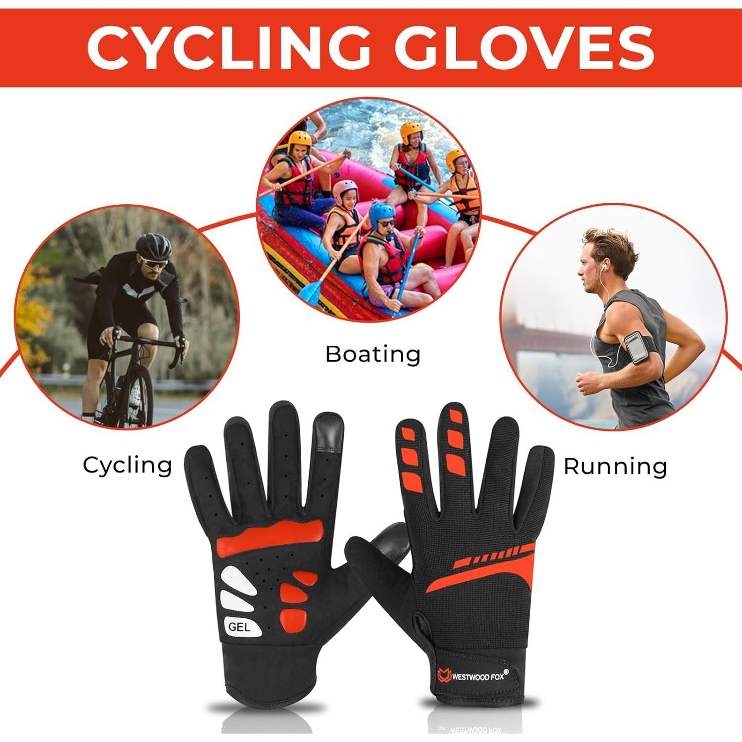 Guantes de Ciclismo WESTWOOD FOX RM8 Antideslizantes Transpirables