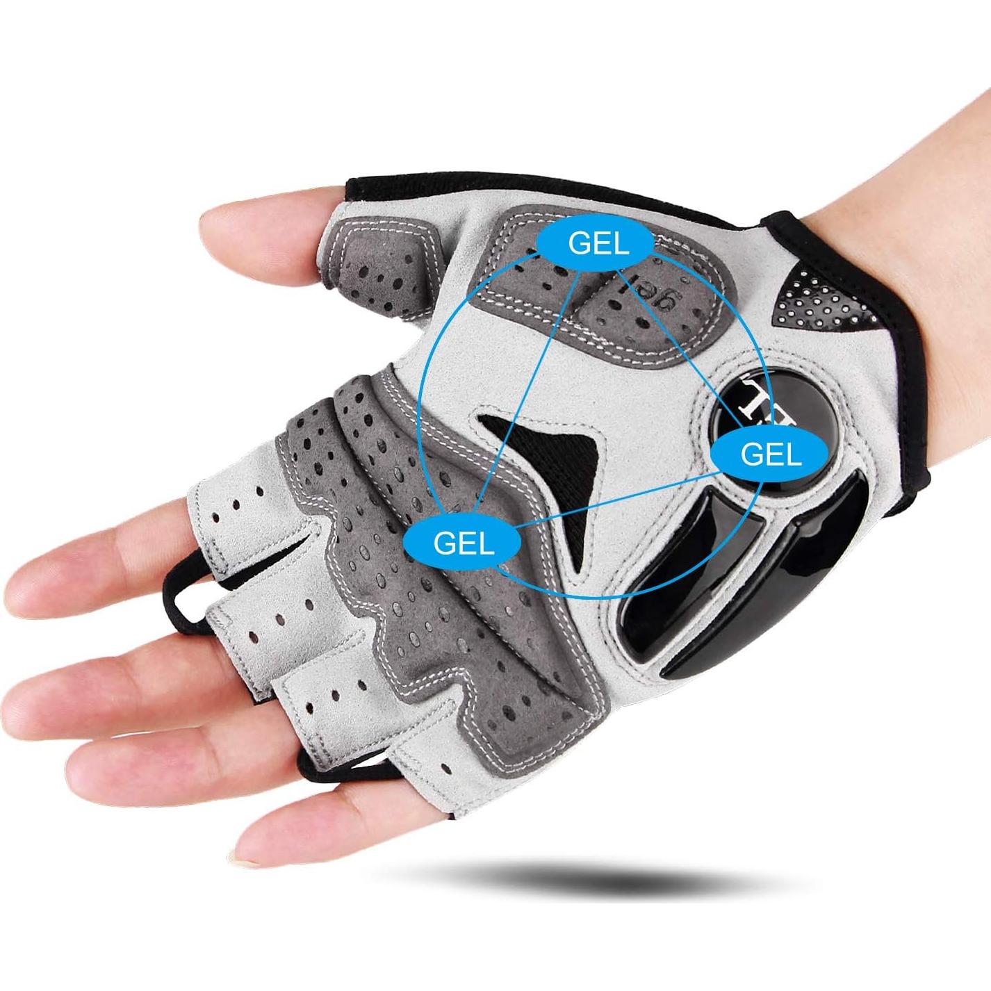 Guantes de Ciclismo CXWXC Unisex con Gel Antideslizante