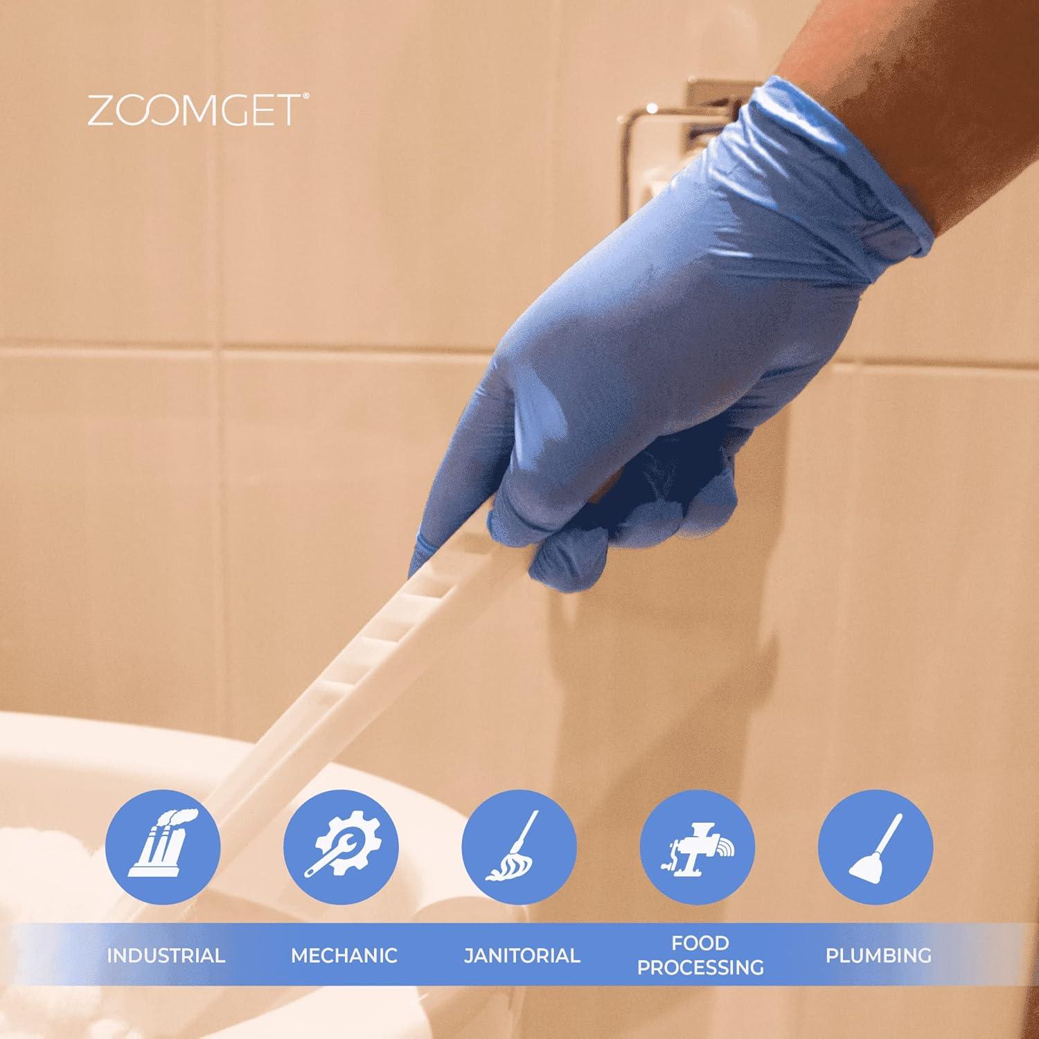 Guantes Desechables de Nitrilo Gloveworks 5 Mil Pequeños Caja 100