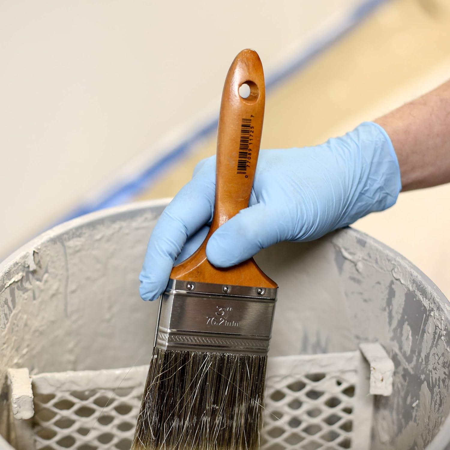 Guantes Desechables de Nitrilo Gloveworks 5 Mil Pequeños Caja 100