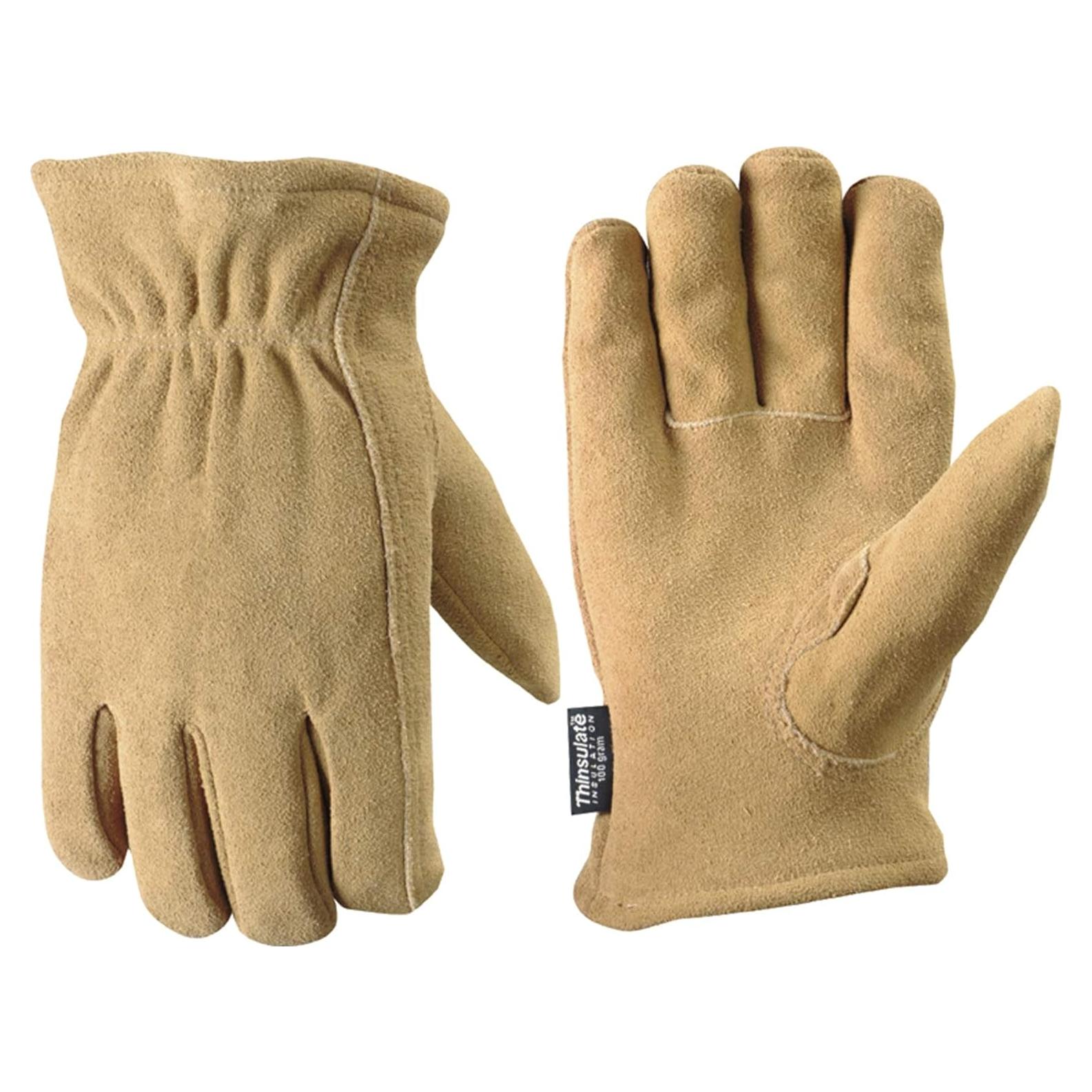 Guantes de Invierno Wells Lamont 1091XL Piel de Ciervo Aislados