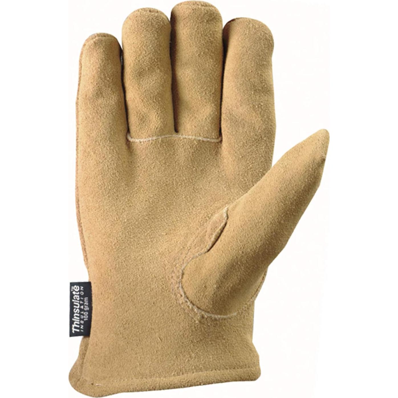 Guantes de Invierno Wells Lamont 1091XL Piel de Ciervo Aislados