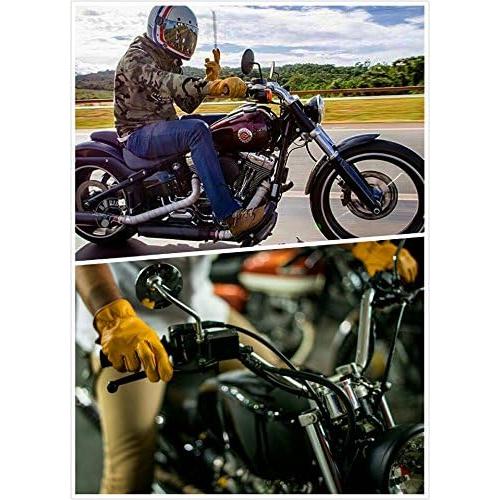 Guantes de Trabajo de Cuero Kim Yuan Talla M para Jardinería