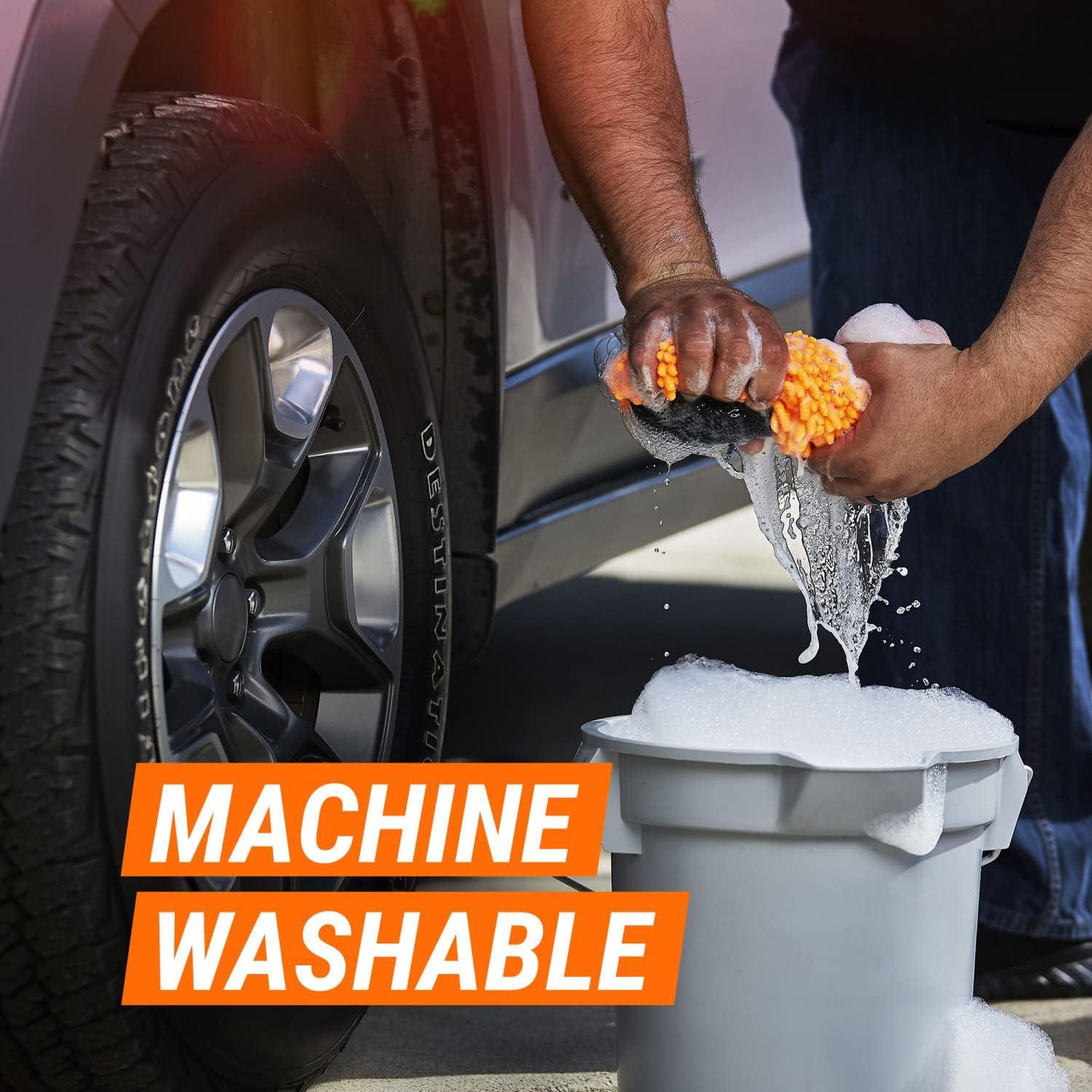 Mitón de Lavado de Autos Armor All Microfibra - Paquete de 2