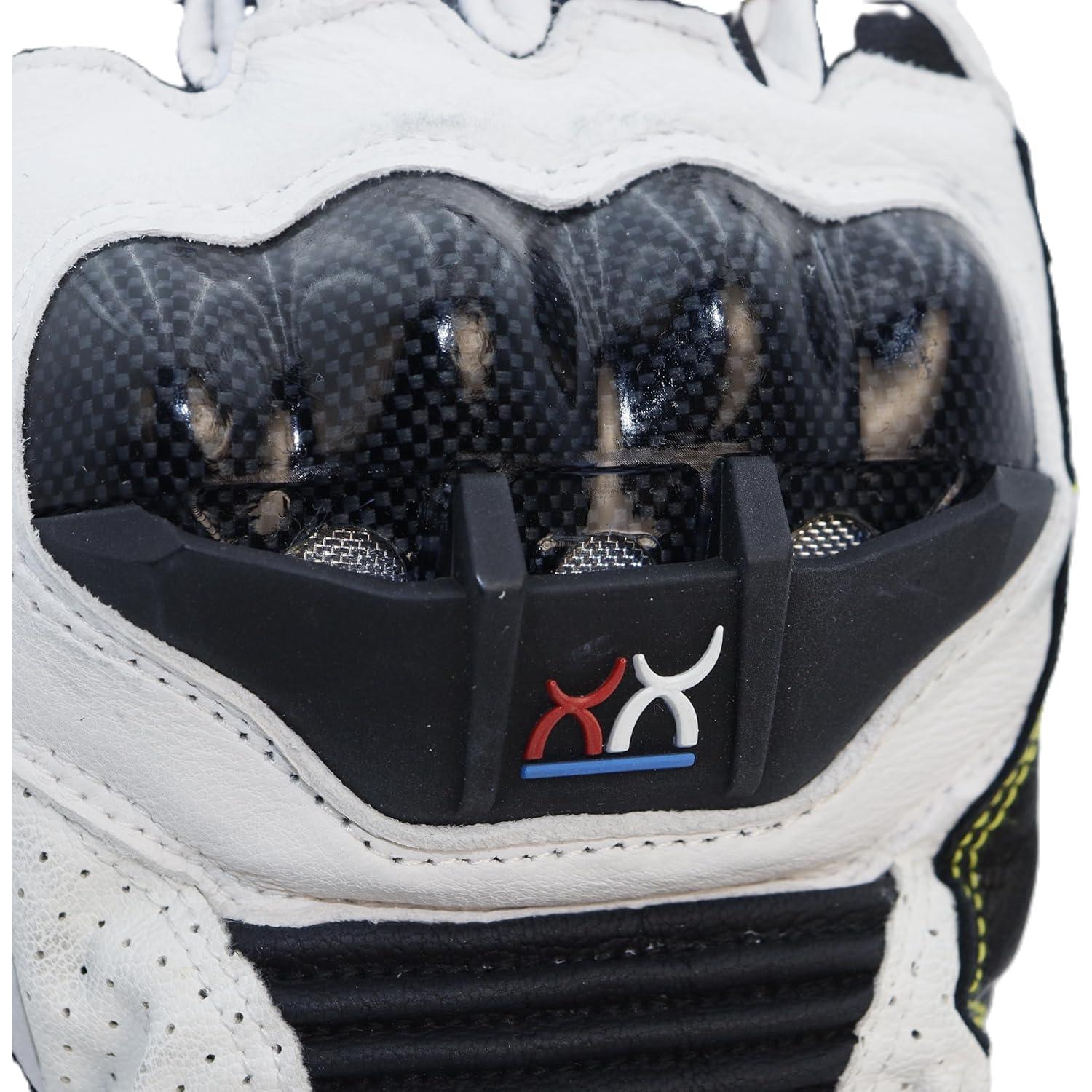 Guantes de motocicleta de cuero shamofeng ST-023-HEI negros