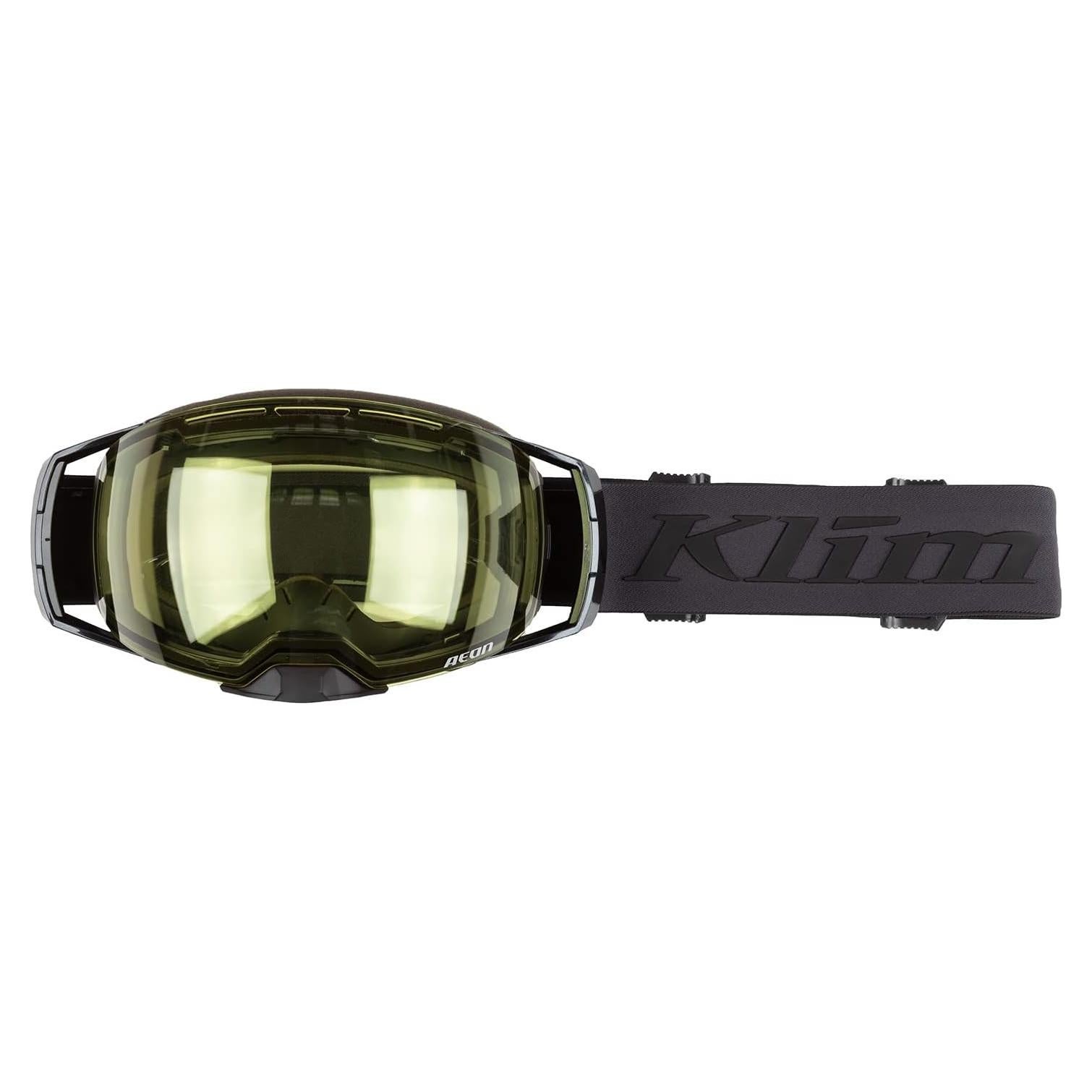 Gafas de Nieve KLIM Aeon Asfalto Técnico Lente Amarillo Claro
