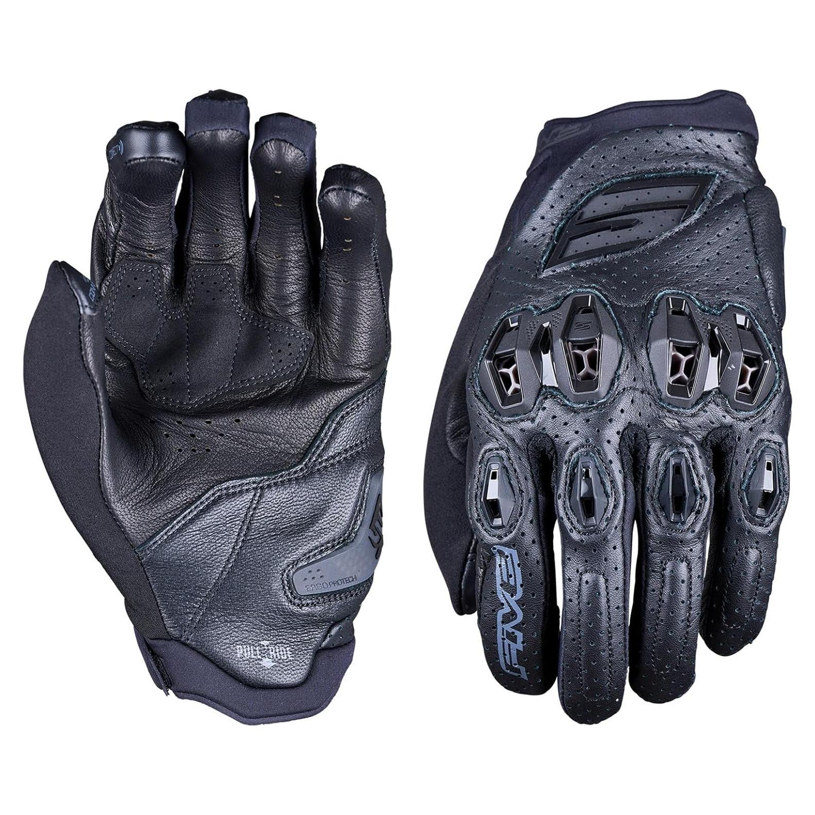 Guantes de Motocicleta CUSTOM CHROME CCI Stunt Evo 2 Táctiles