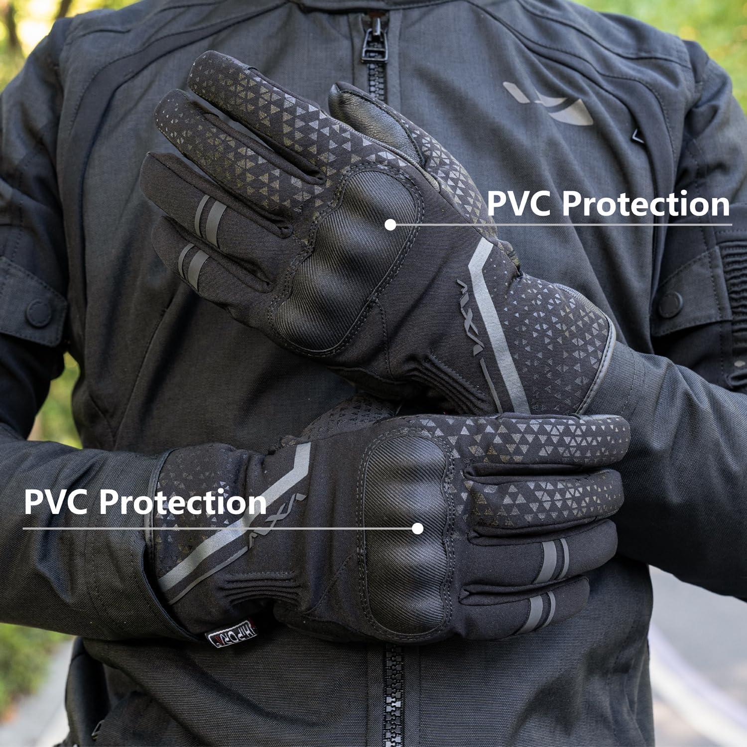 Guantes de Moto de Invierno VXW VMG310 Impermeables Táctiles