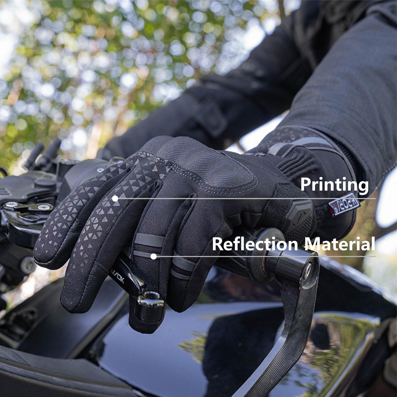 Guantes de Moto de Invierno VXW VMG310 Impermeables Táctiles