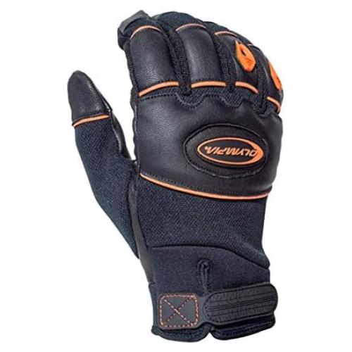 Guante Olympia 714 Cool Hand Grande Negro Naranja