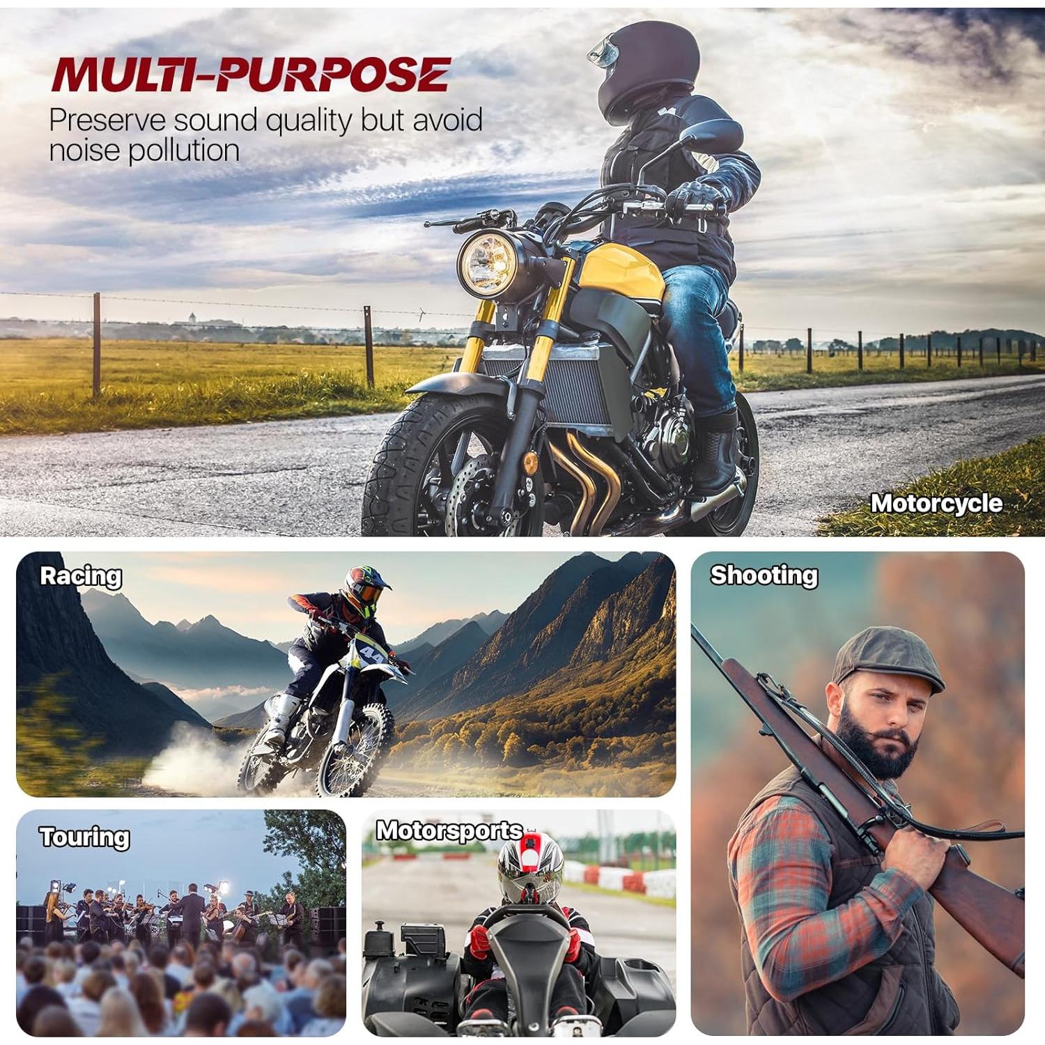 Tapones para Oídos Softvox con Reducción de Ruido 27dB - 2 Tamaños