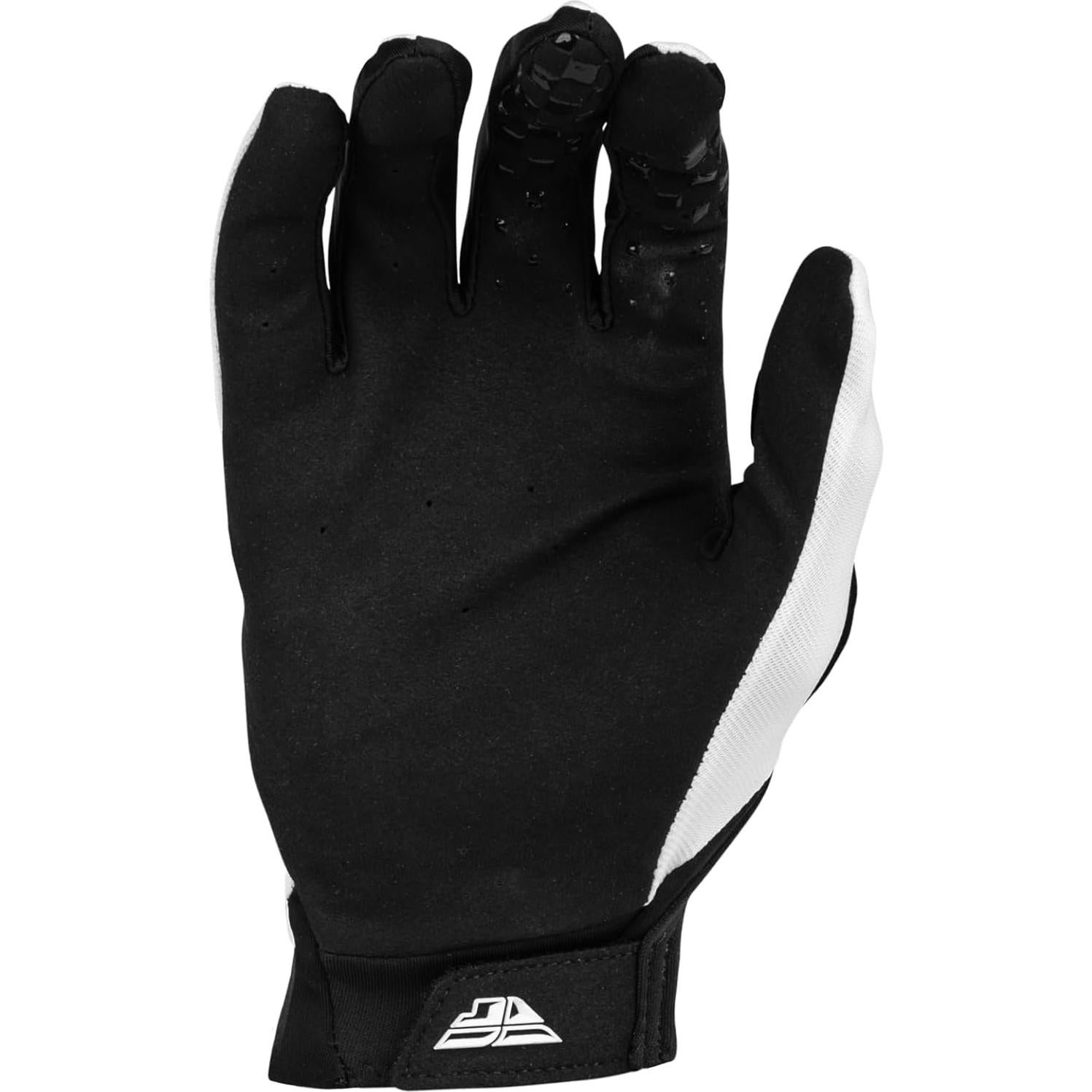 Guantes Pro Lite Fly Racing 2024 Adulto Blanco/Negro Grande