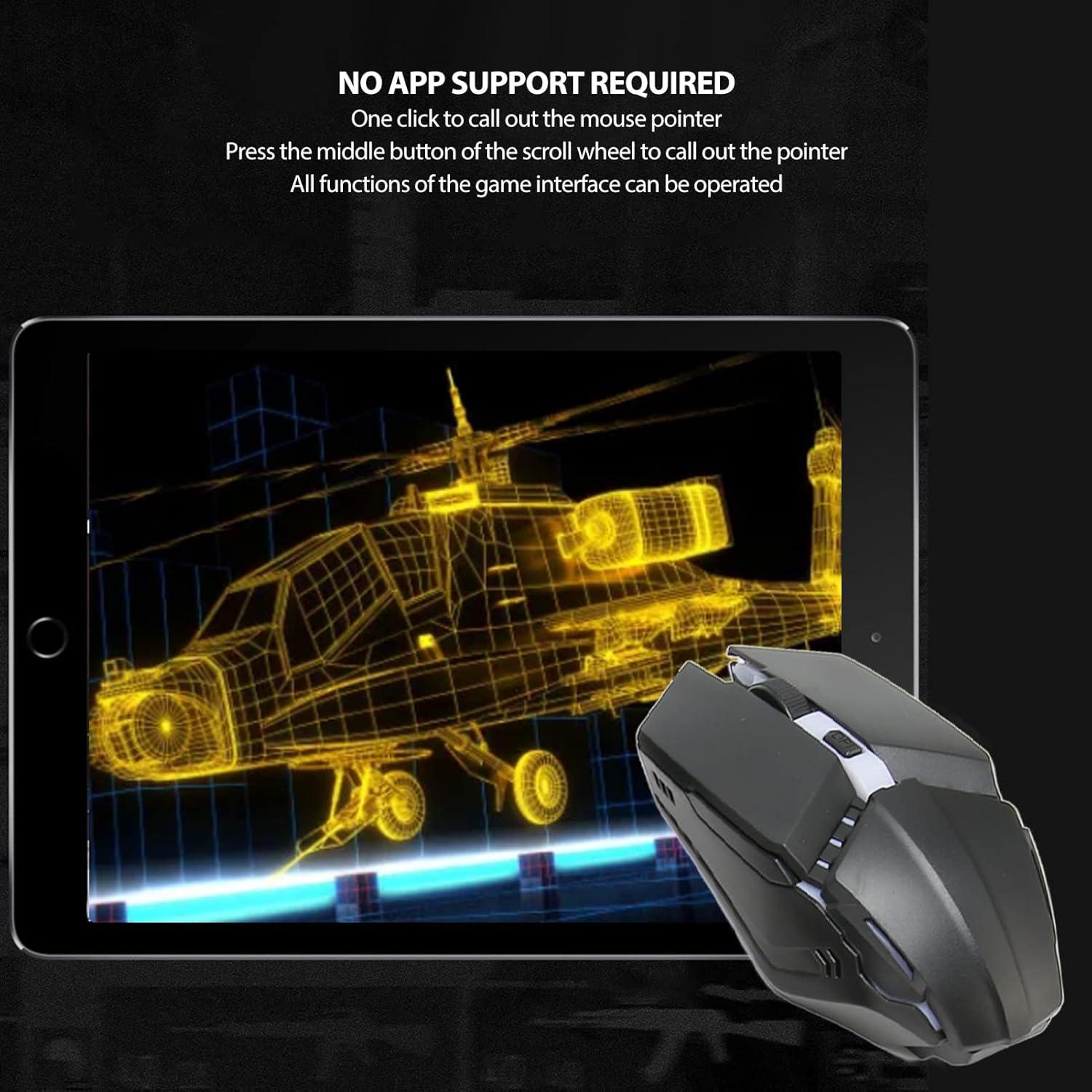 Combo de Teclado y Ratón Bewinner K13 4 en 1 para Juegos