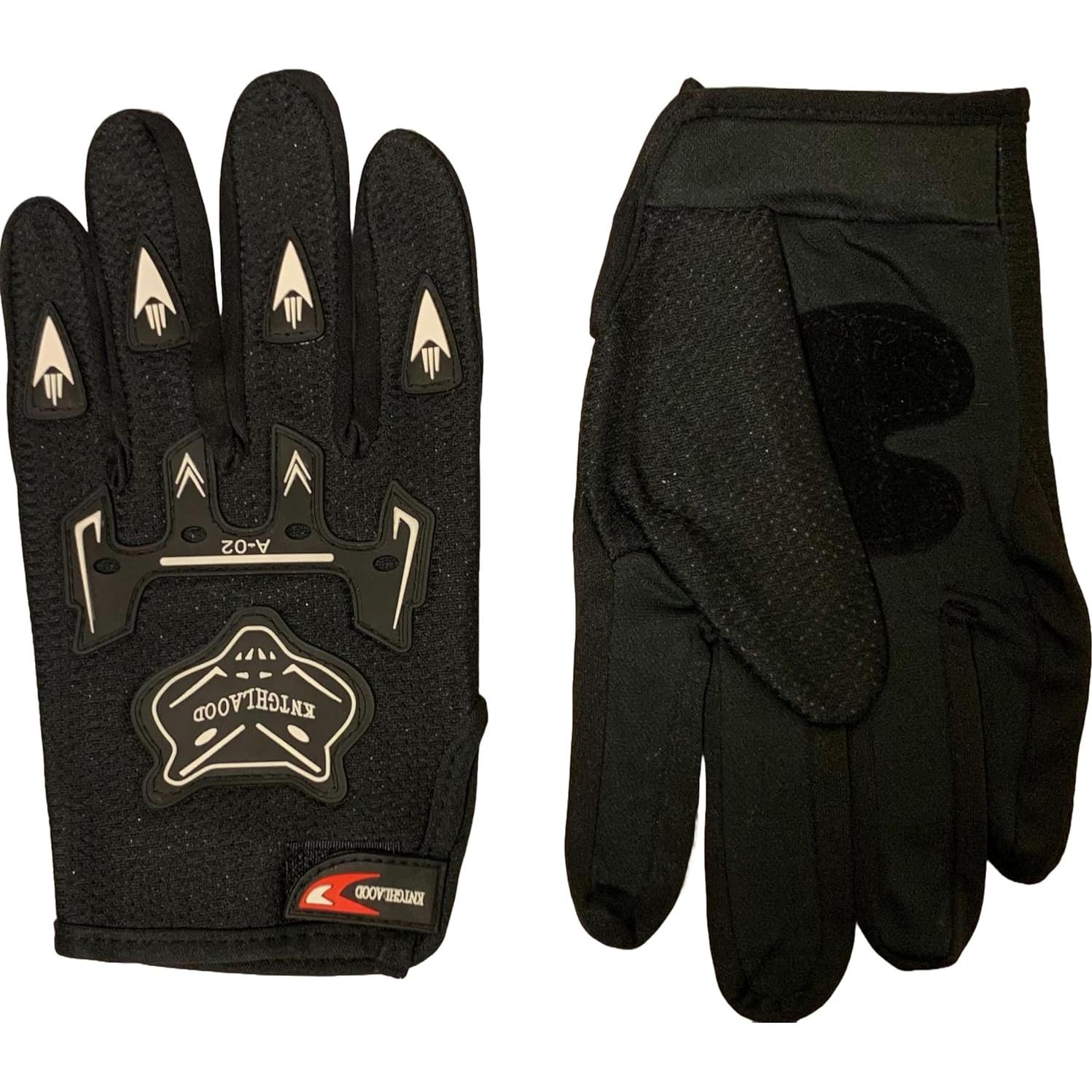 Guantes de Montar MRS para Adolescentes Grande Negro