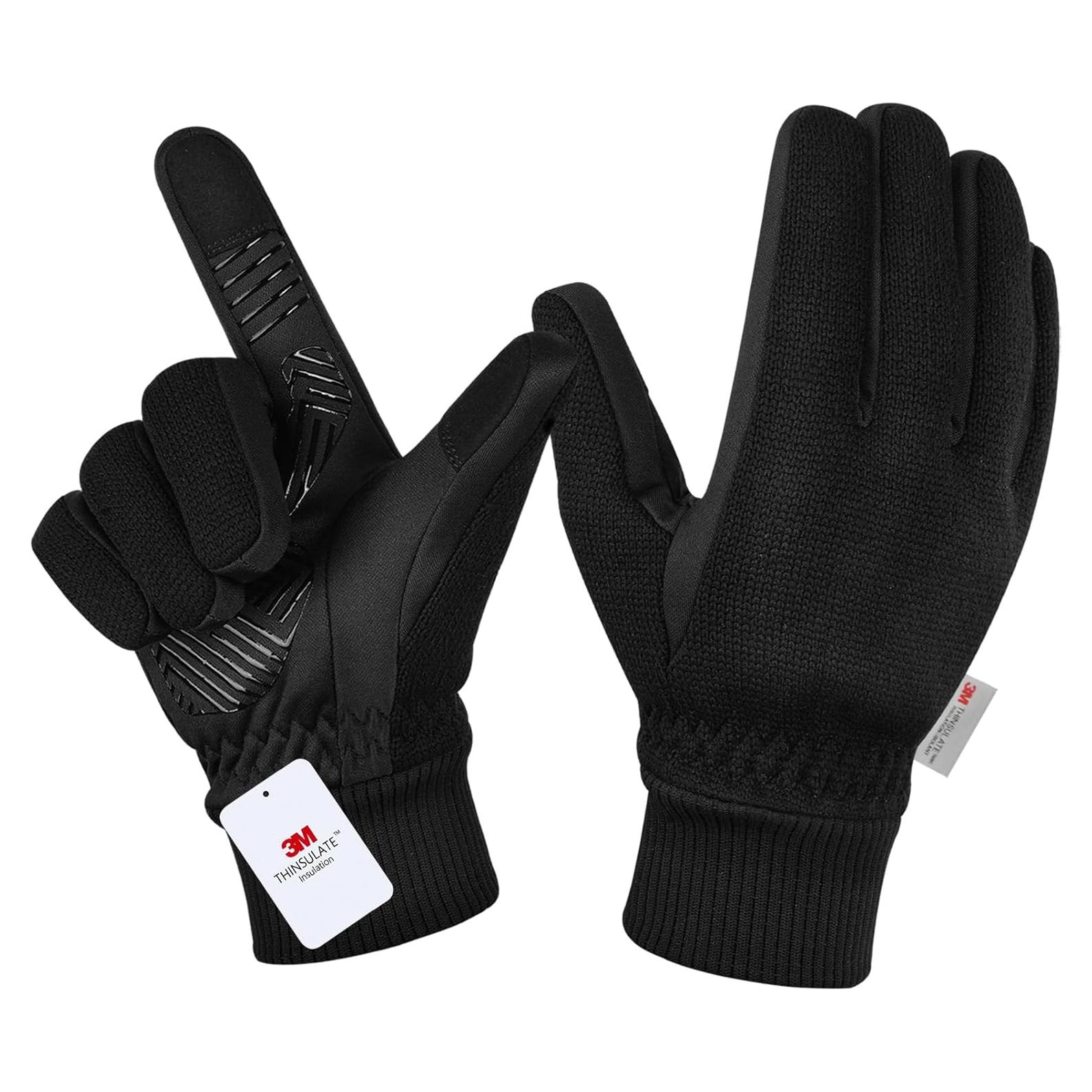 Guantes de Invierno Táctiles MOREOK Unisex Aislados 3M -10°C