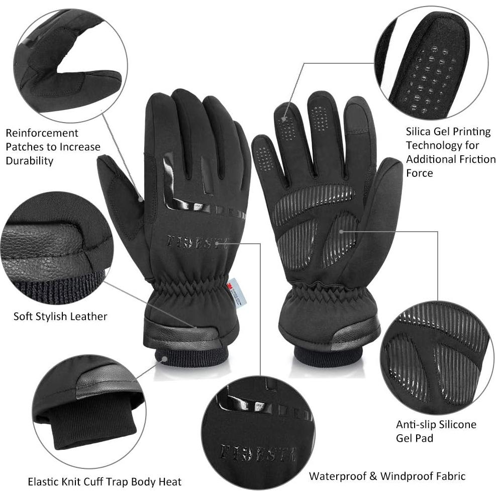 Guantes Térmicos Impermeables FIDESTE Unisex 3M 200g