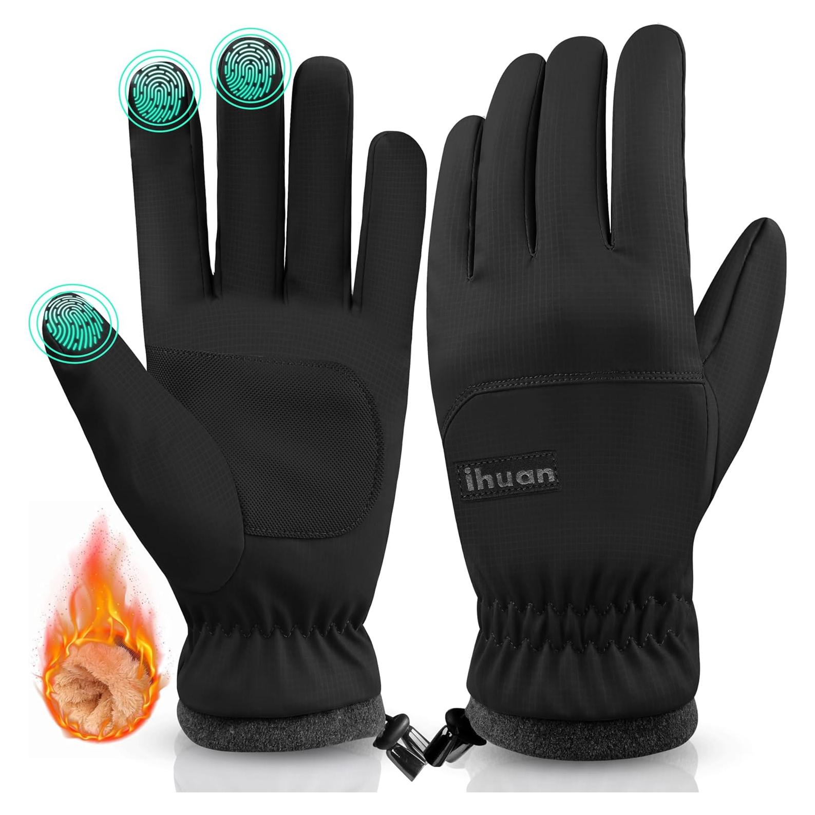 Guantes de Esquí Impermeables Ihuan para Clima Frío - Talla XX-Large