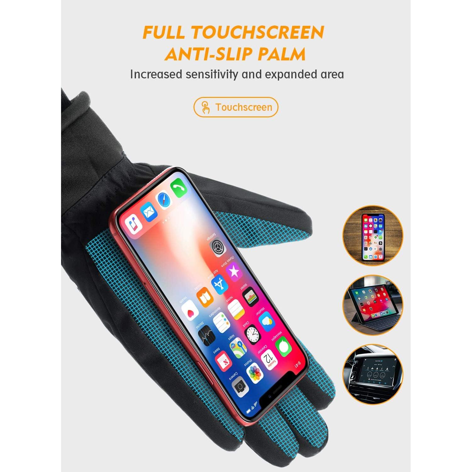 Guantes de Invierno TRENDOUX para Hombre -20°C Impermeables