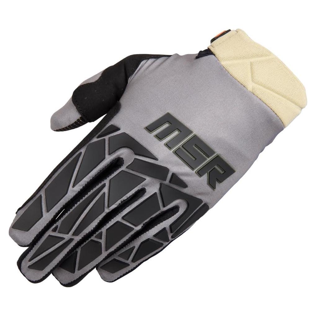 Guantes Tácticos MSR para Motocross y Paintball - Negro