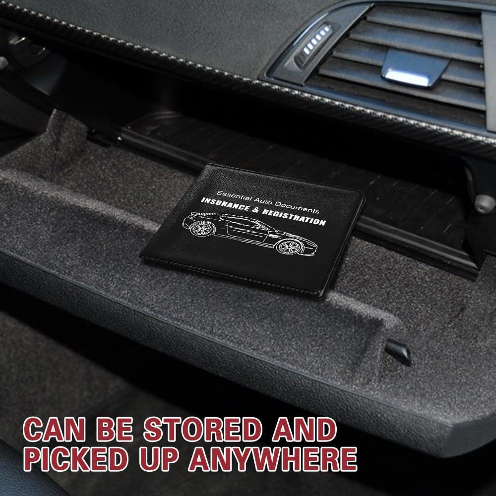 Organizador de Documentos para Auto Zufoty - Cartera Negra