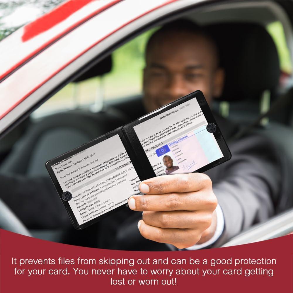 Organizador de Documentos para Auto Zufoty - Cartera Negra