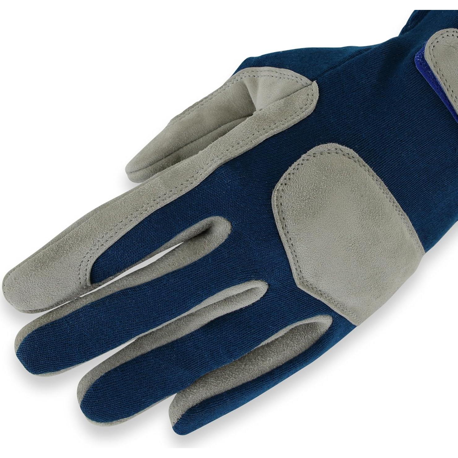 Guantes de Conducción RaceQuip 351 Series SFI 3.3/1 Azul Mediano
